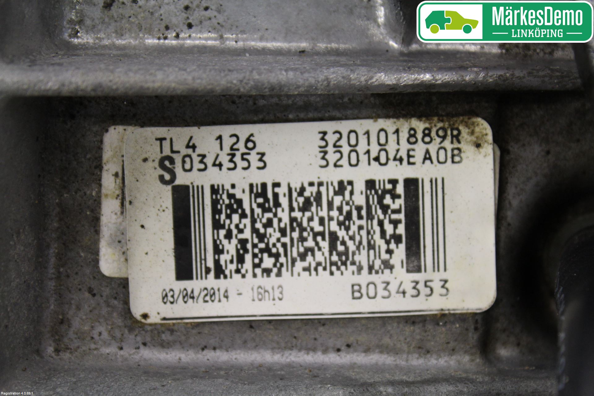 Nissan QASHQAI 14-17 Gearkasse 6 Trinn