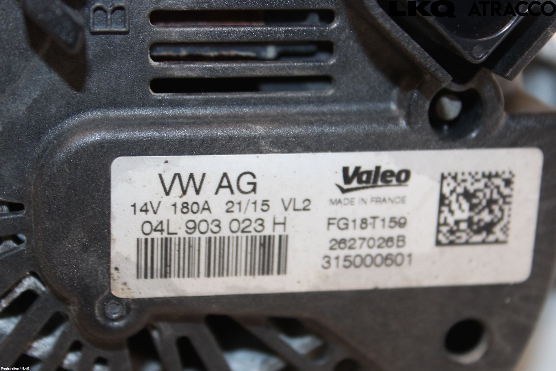 Volkswagen VW PASSAT 15-19 Dynamo