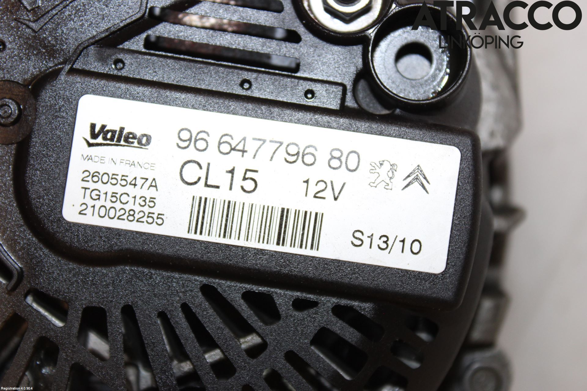 Citroen C3 10-17 Dynamo
