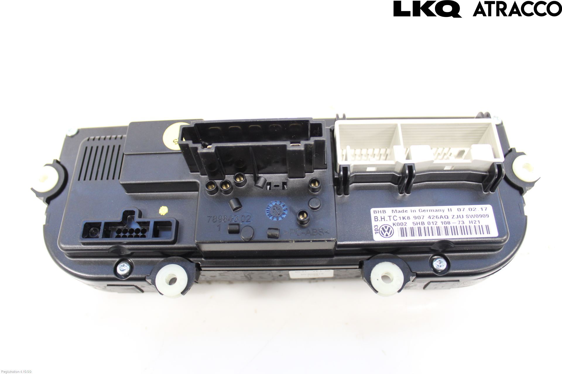 Volkswagen VW CADDY 16-20 Varme Ac Betjening-Display