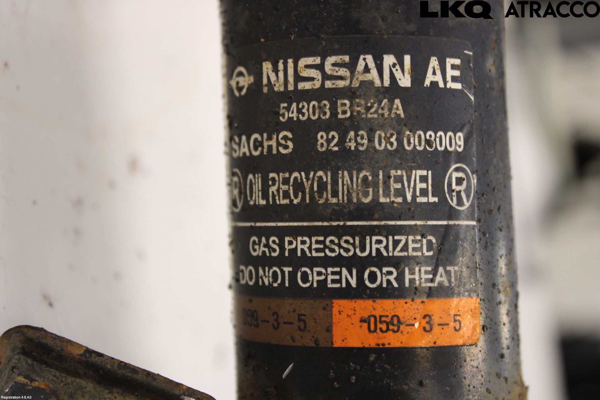 Nissan QASHQAI+2  10-14 Fjærbein Foran Venstre
