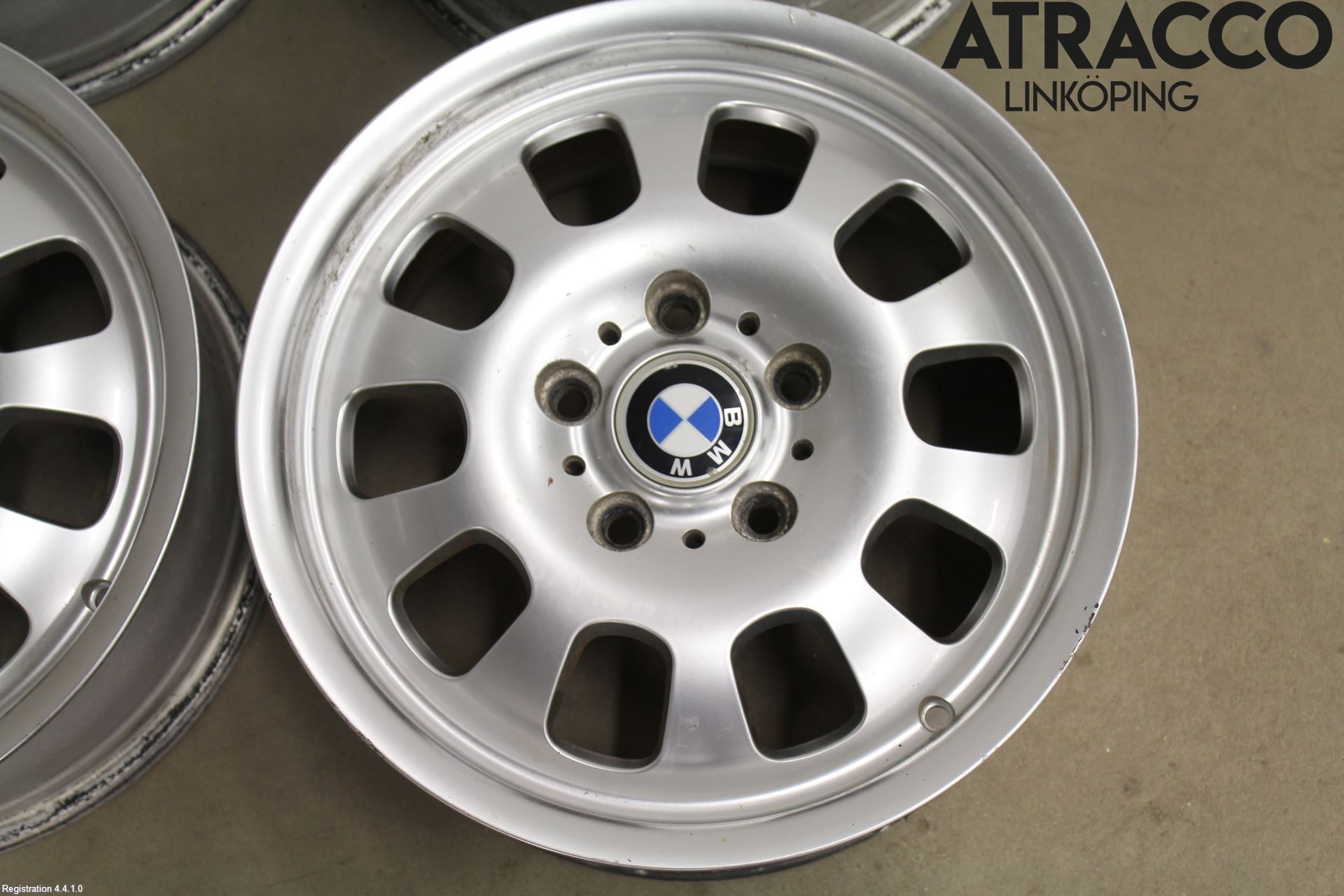 BMW 3 E46      98-05 Felg Aluminium Sett 4Stk