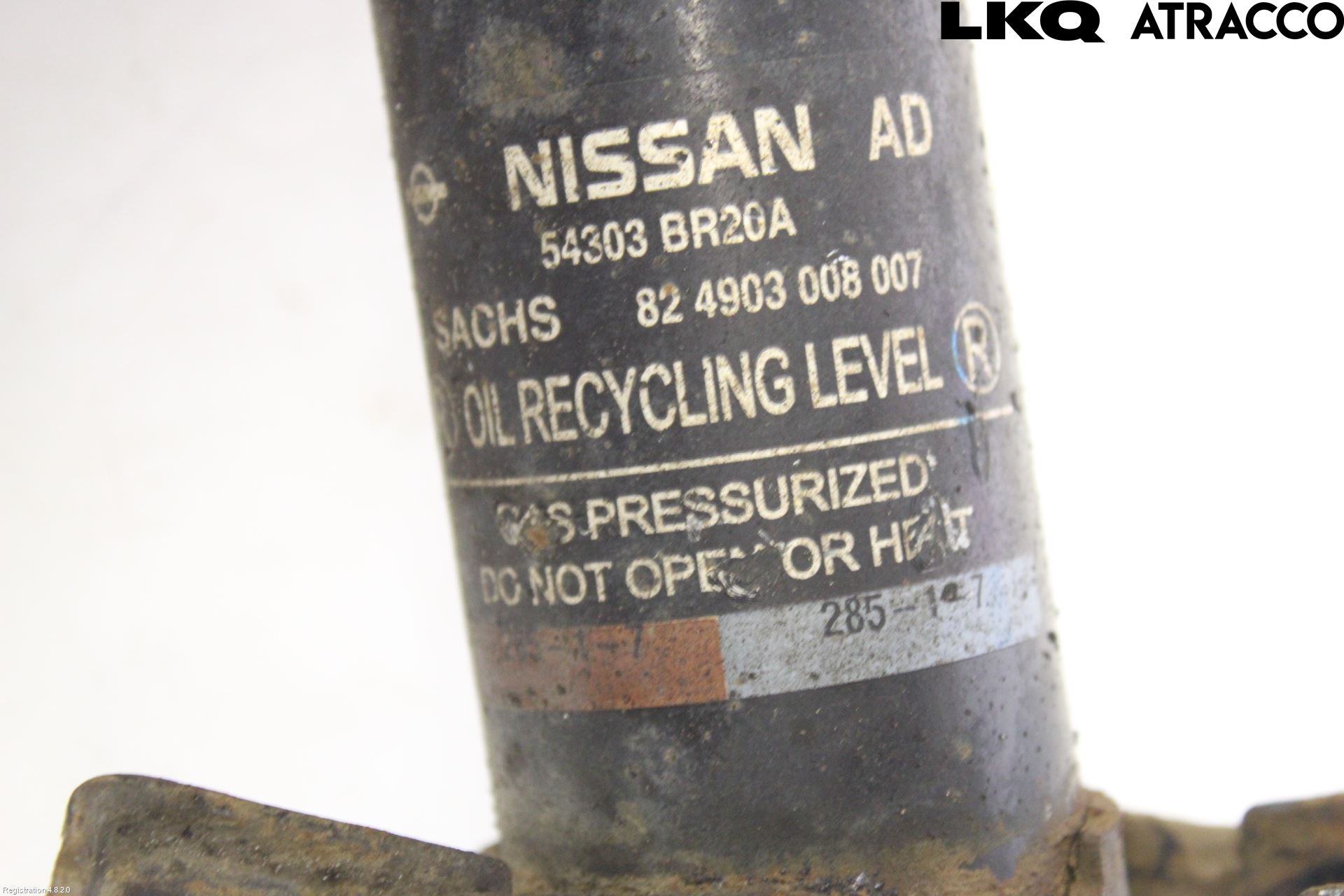 Nissan QASHQAI+2  10-14 Fjærbein Foran Venstre