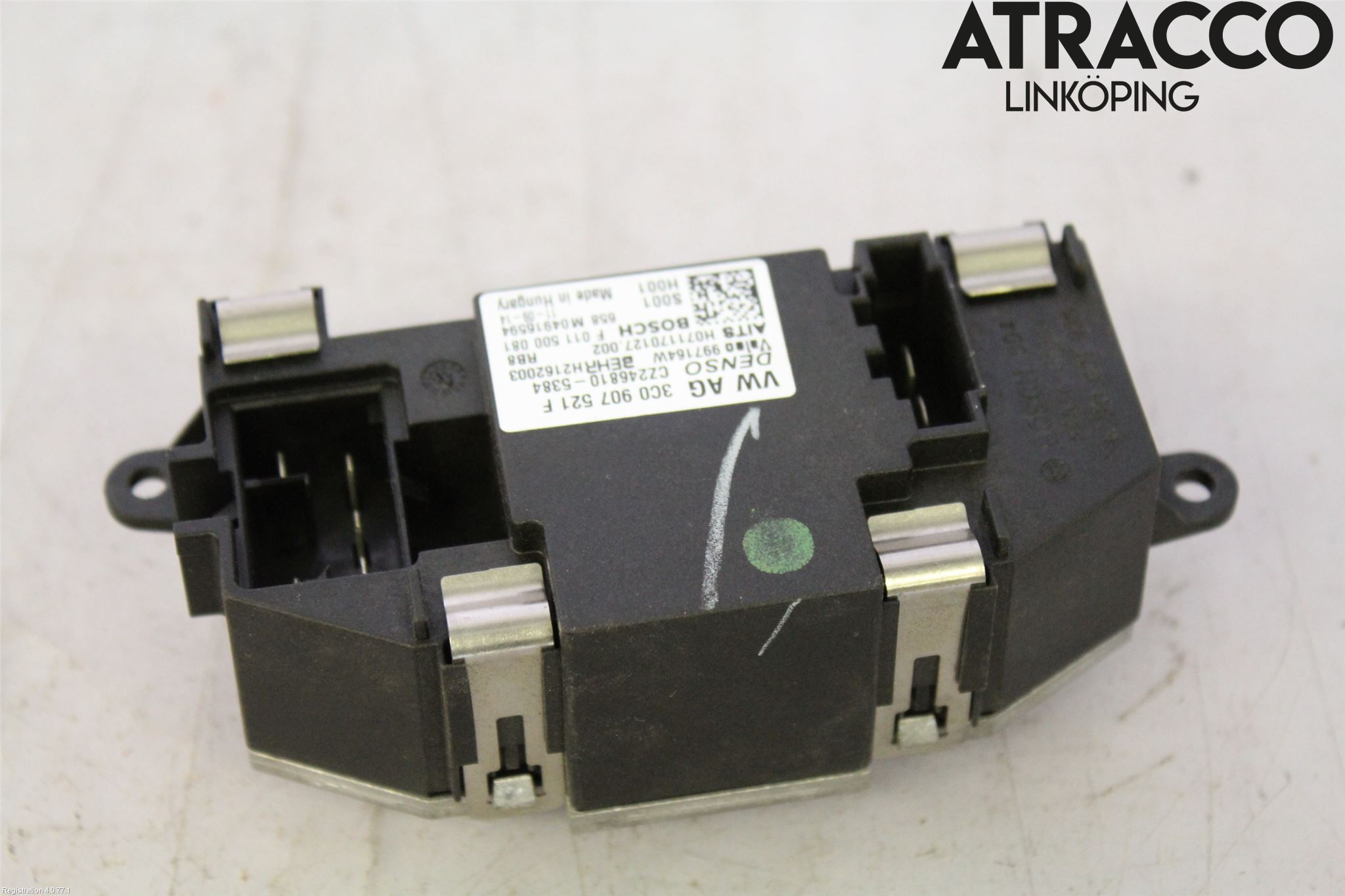Volkswagen VW PASSAT 11-14 Varmeapparat Viftemotstand