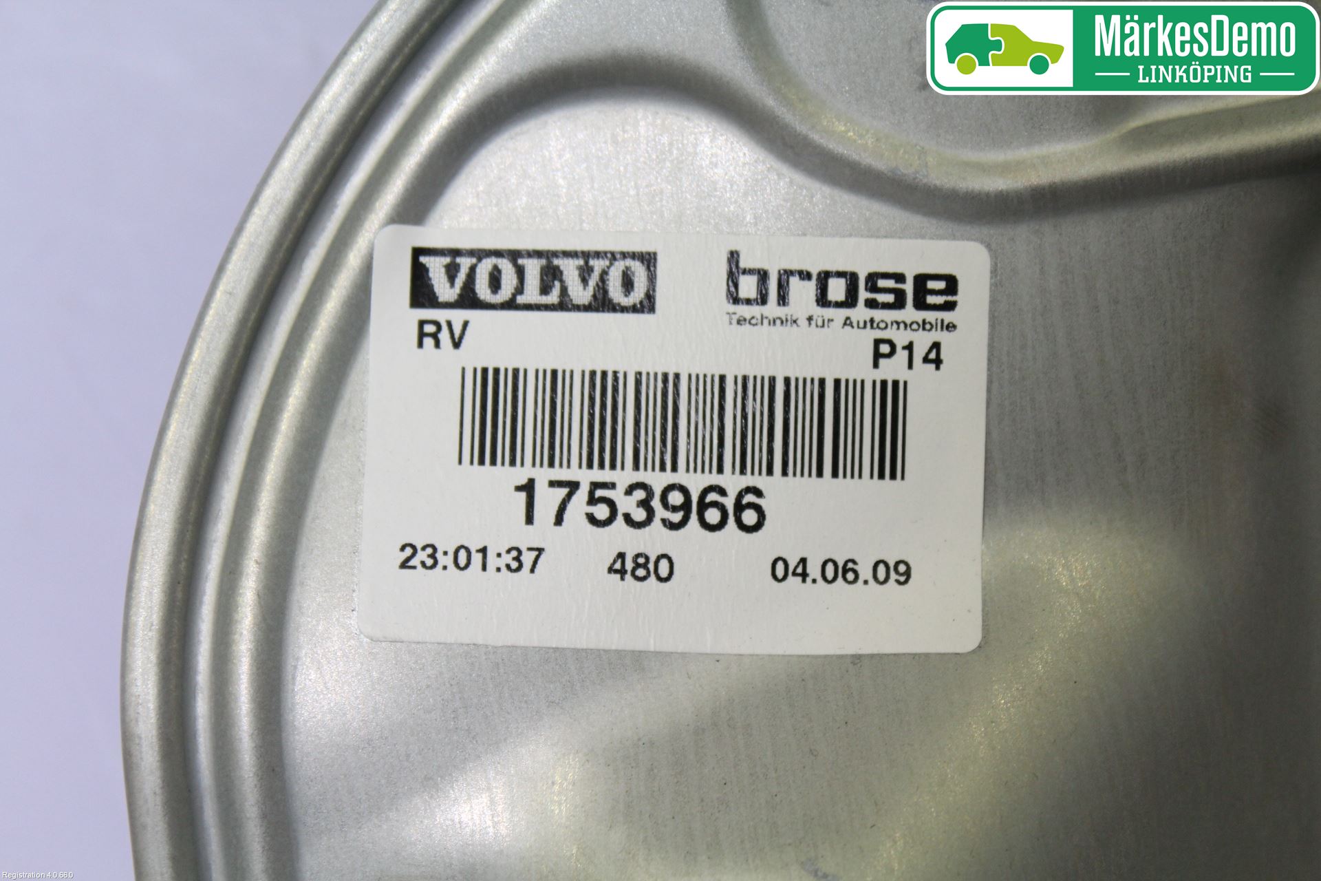 Volvo C30 07-10 Vindusheis
