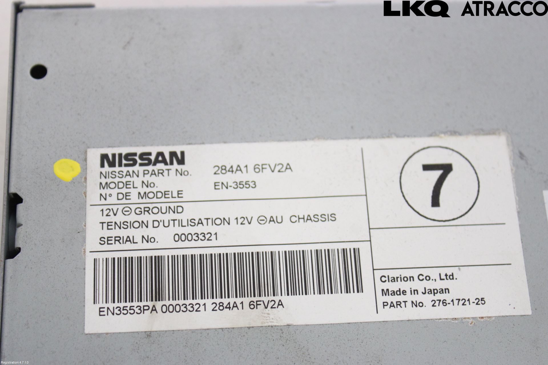 Nissan X-TRAIL 14-21 Styreenhet Parkering