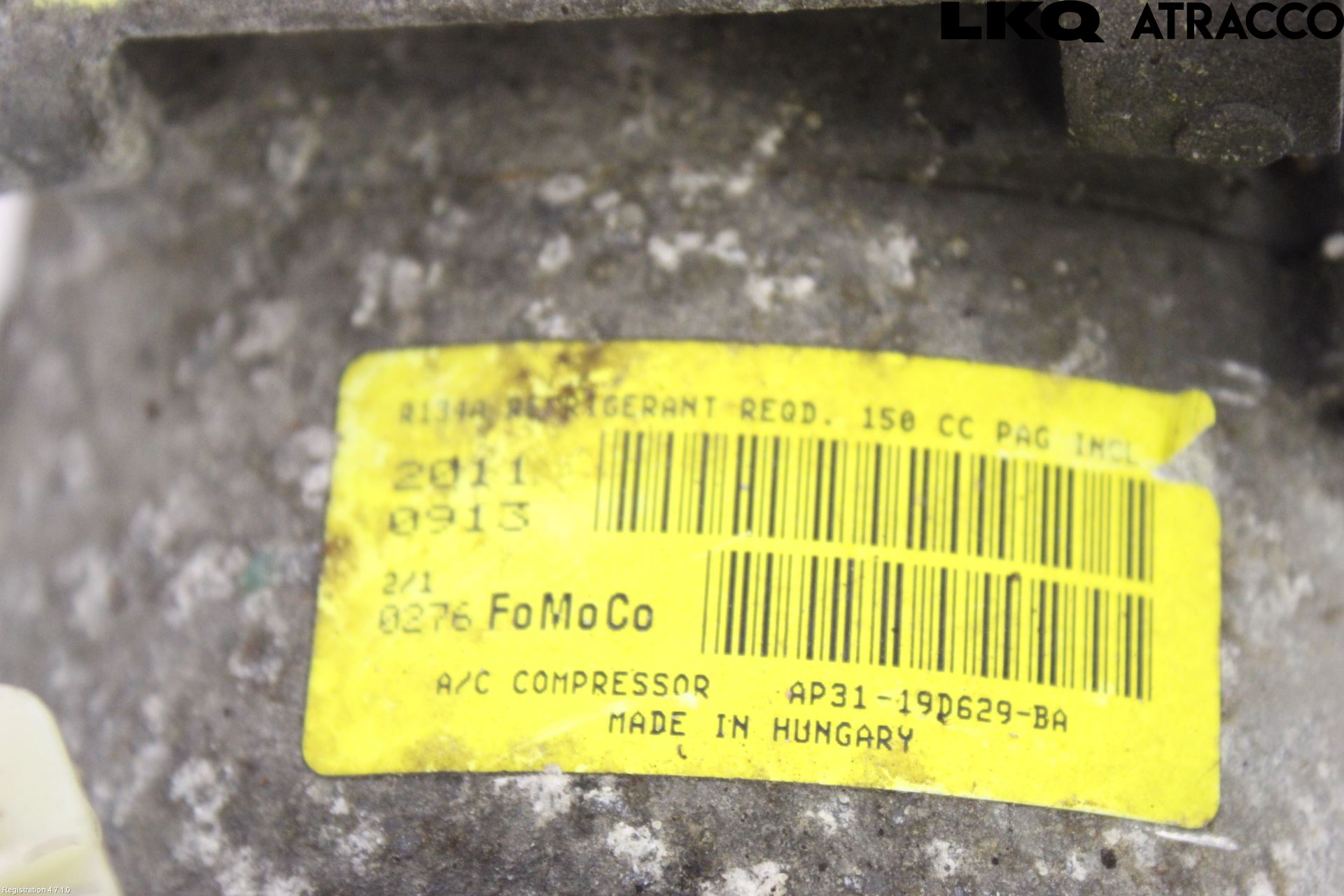 Ford FOCUS 11-14 Varme Ac Kompressor