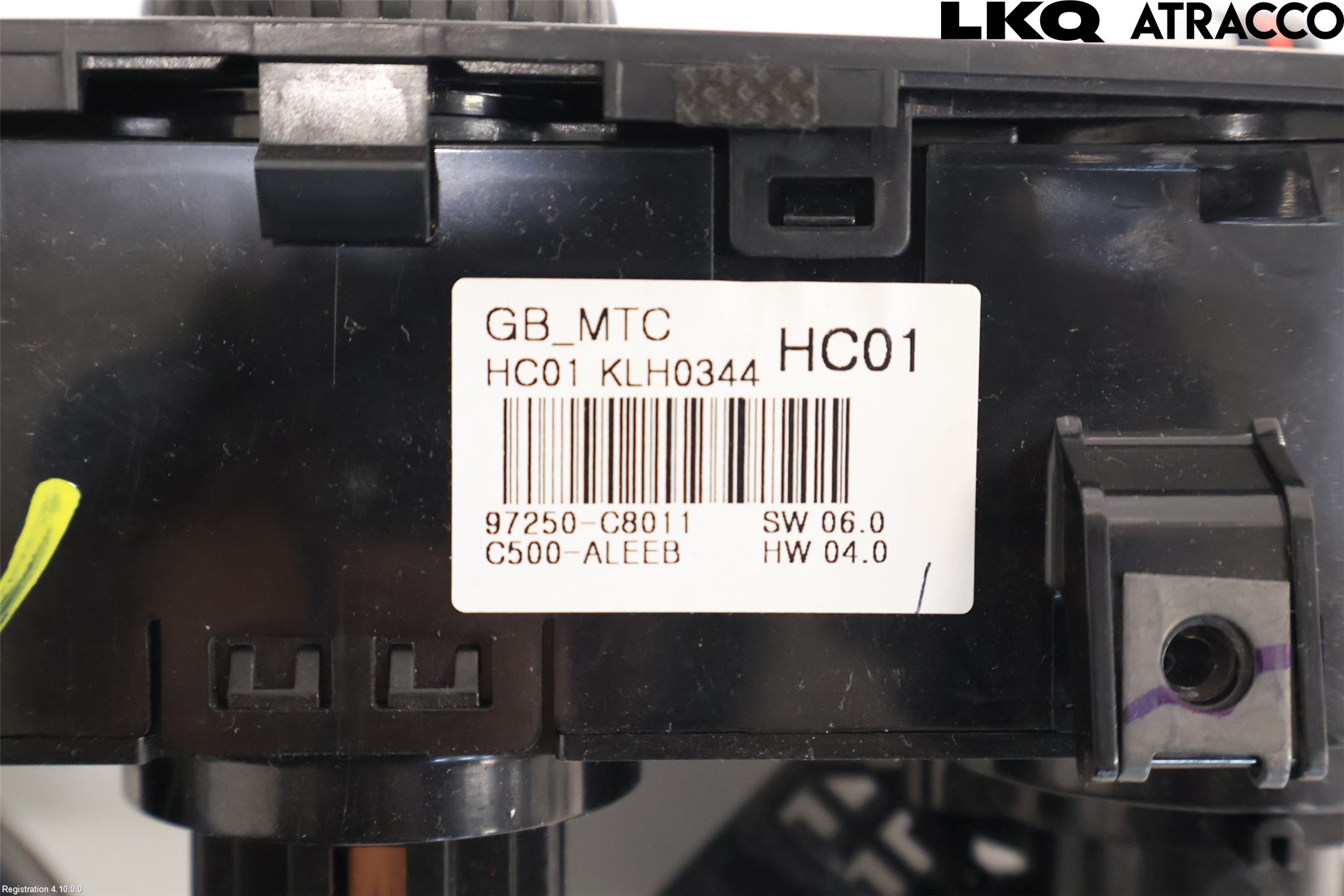 Hyundai i20 GB 15-20 Varme Ac Betjening-Display