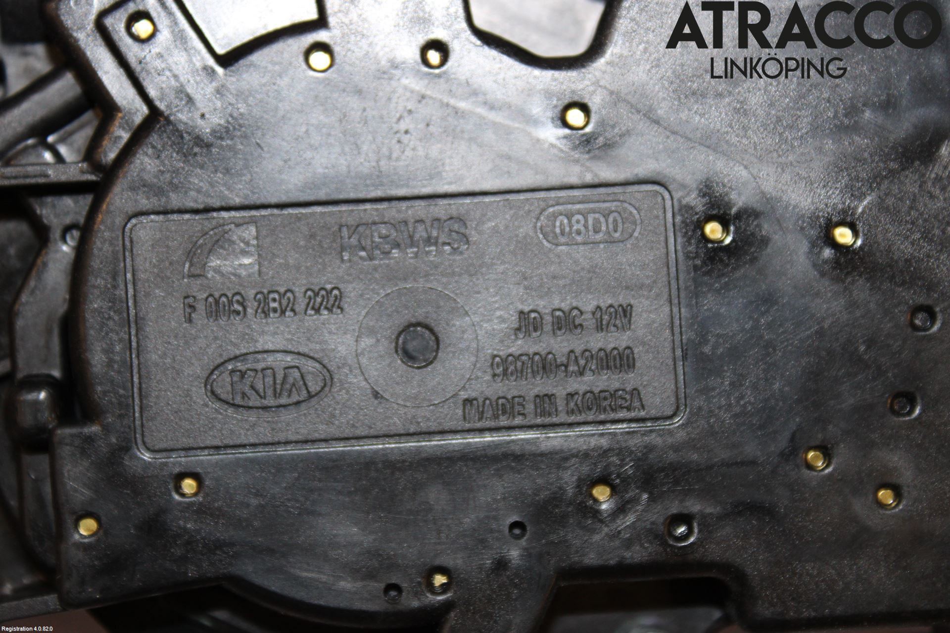 Kia CEED 12-18 Viskermotor Bakluke