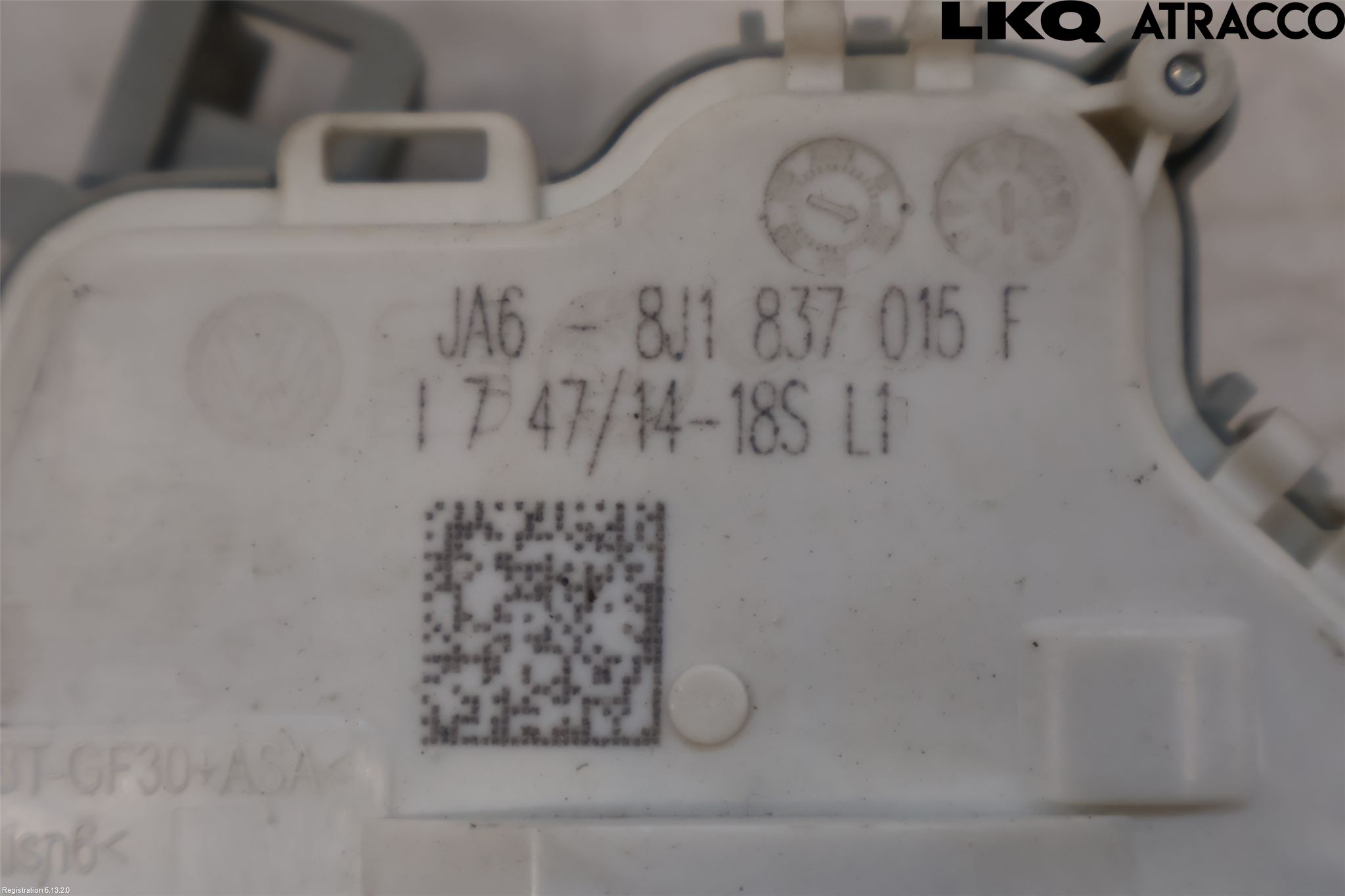 Audi A4 12-15 Dørlås - Låsekasse