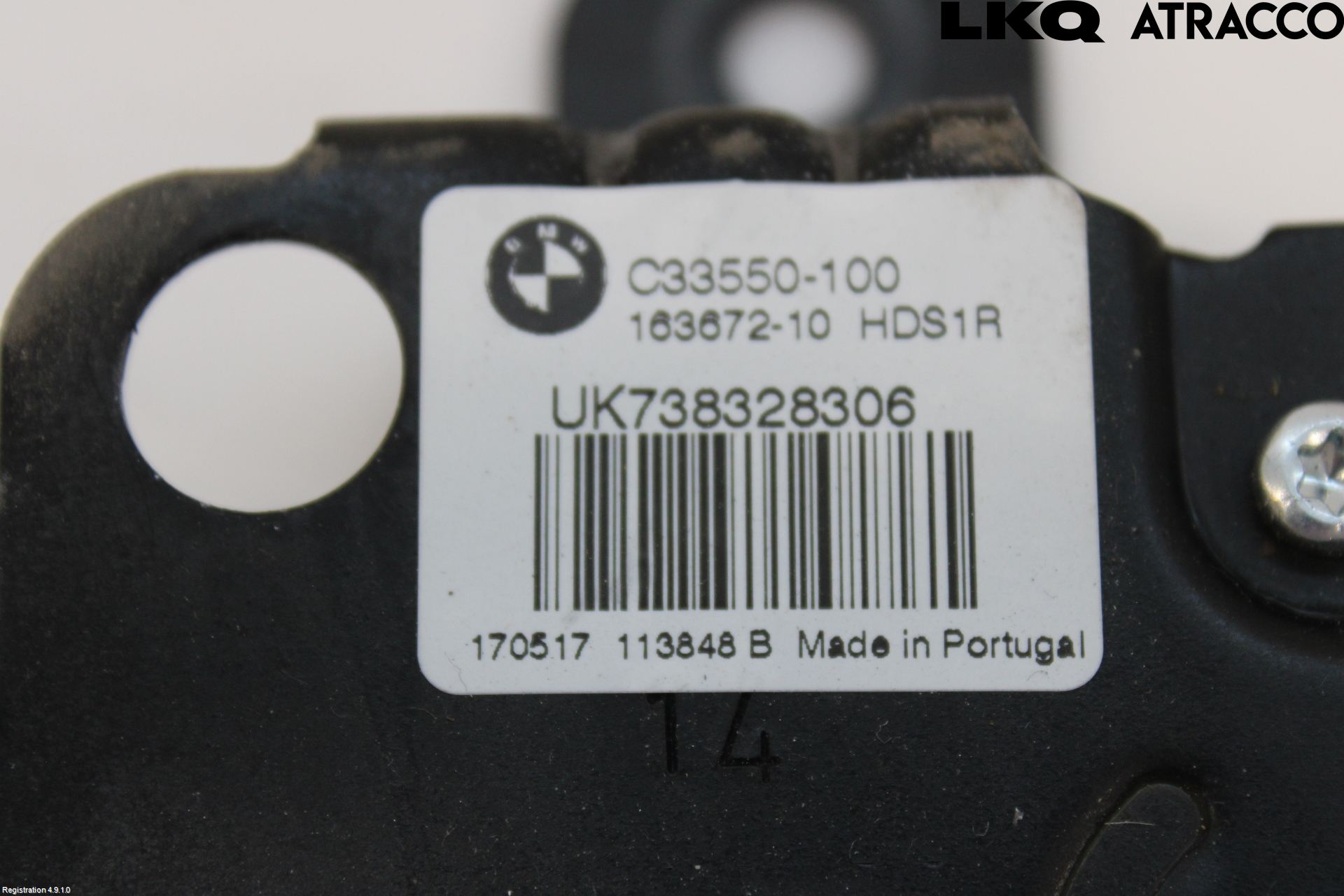 BMW 5 G30/G31/F90 17-23 Bakluke-Lokk Låsekasse