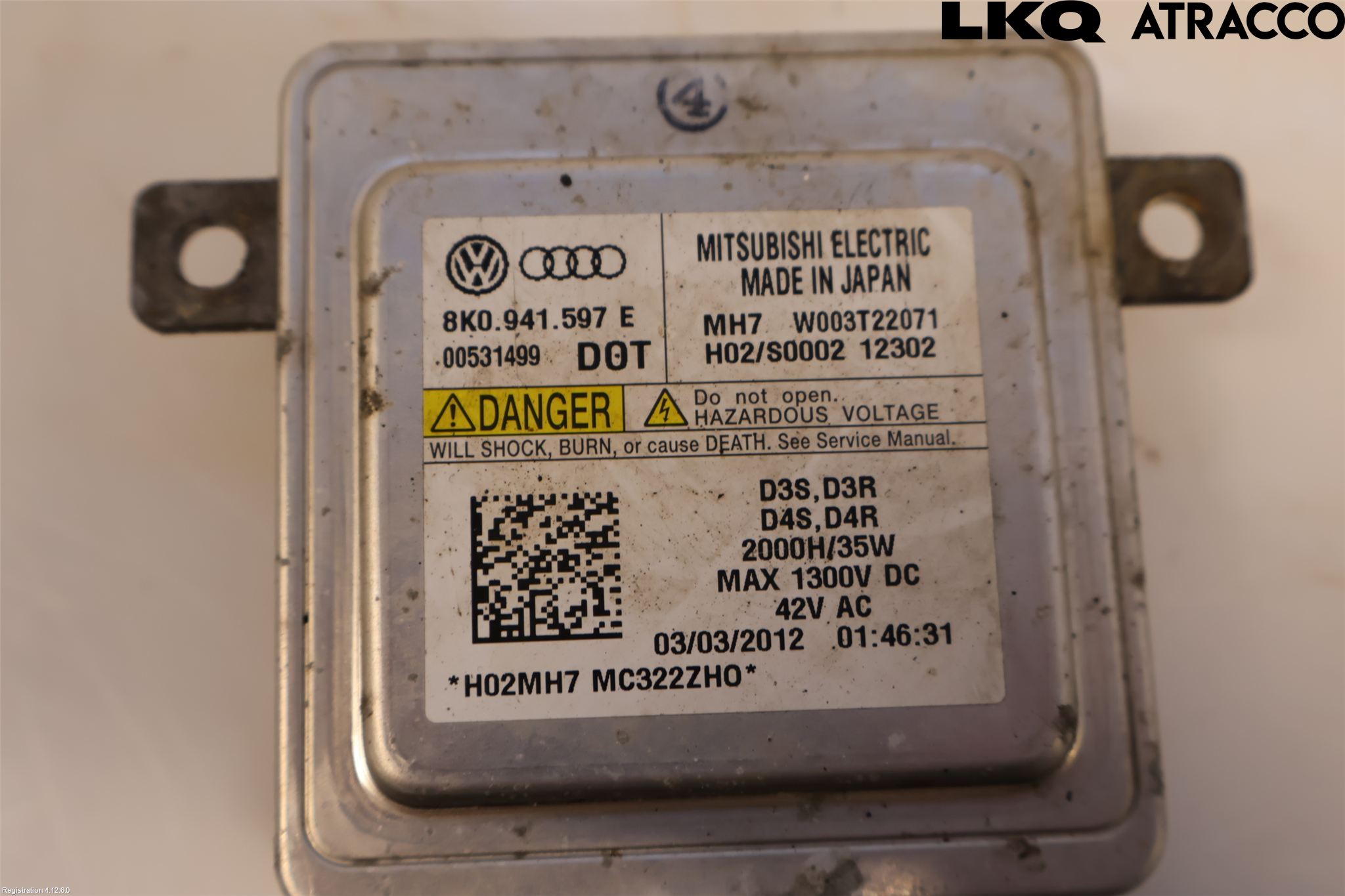 Audi A4 12-15 Styreenhet Xenon
