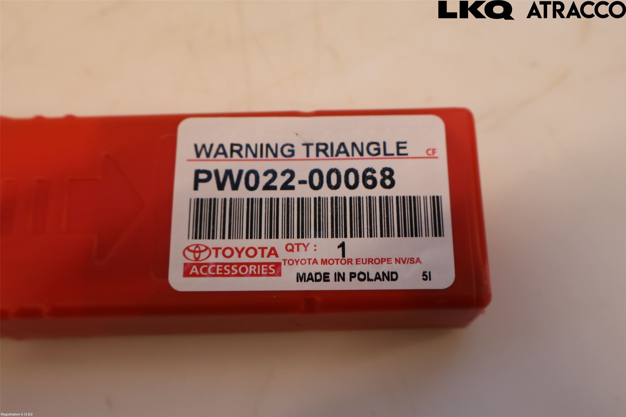 Toyota RAV4 13-18 Varseltrekant