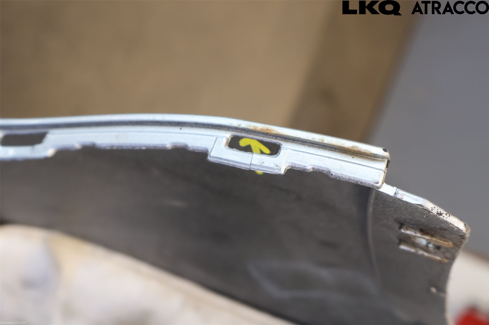 Volkswagen VW TIGUAN 07-16 Støtfanger Bak Overtrekk