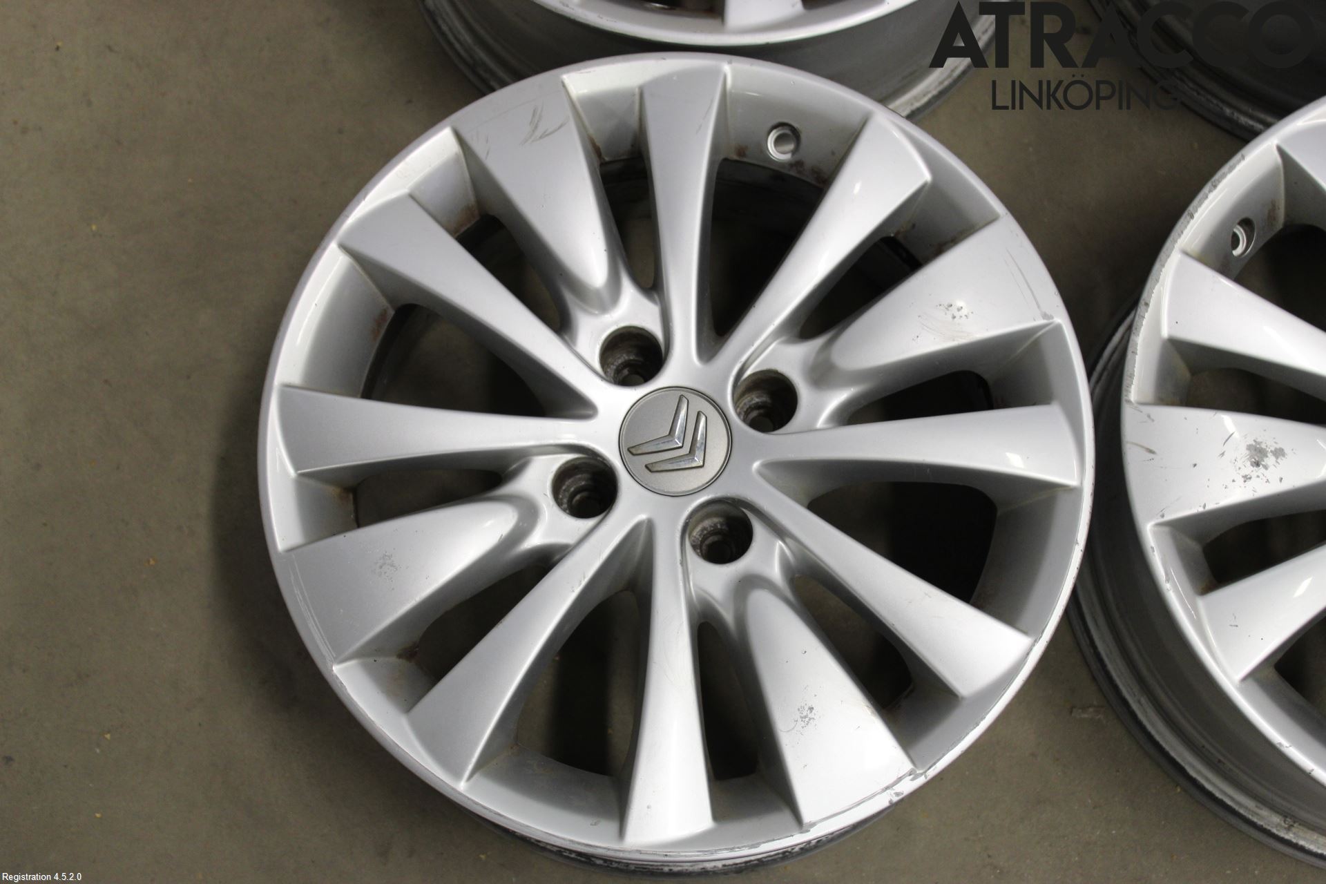 Citroen C4 GRAND PICASSO 07-13 Felg Aluminium Sett 4Stk