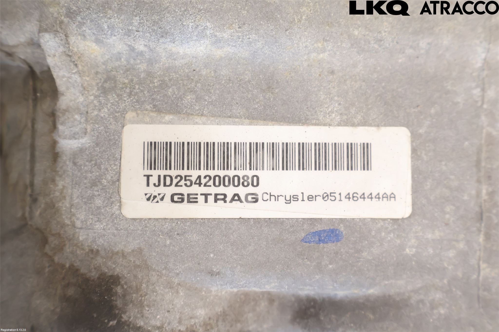 Fiat FREEMONT Gearkasse Fordelingskasse