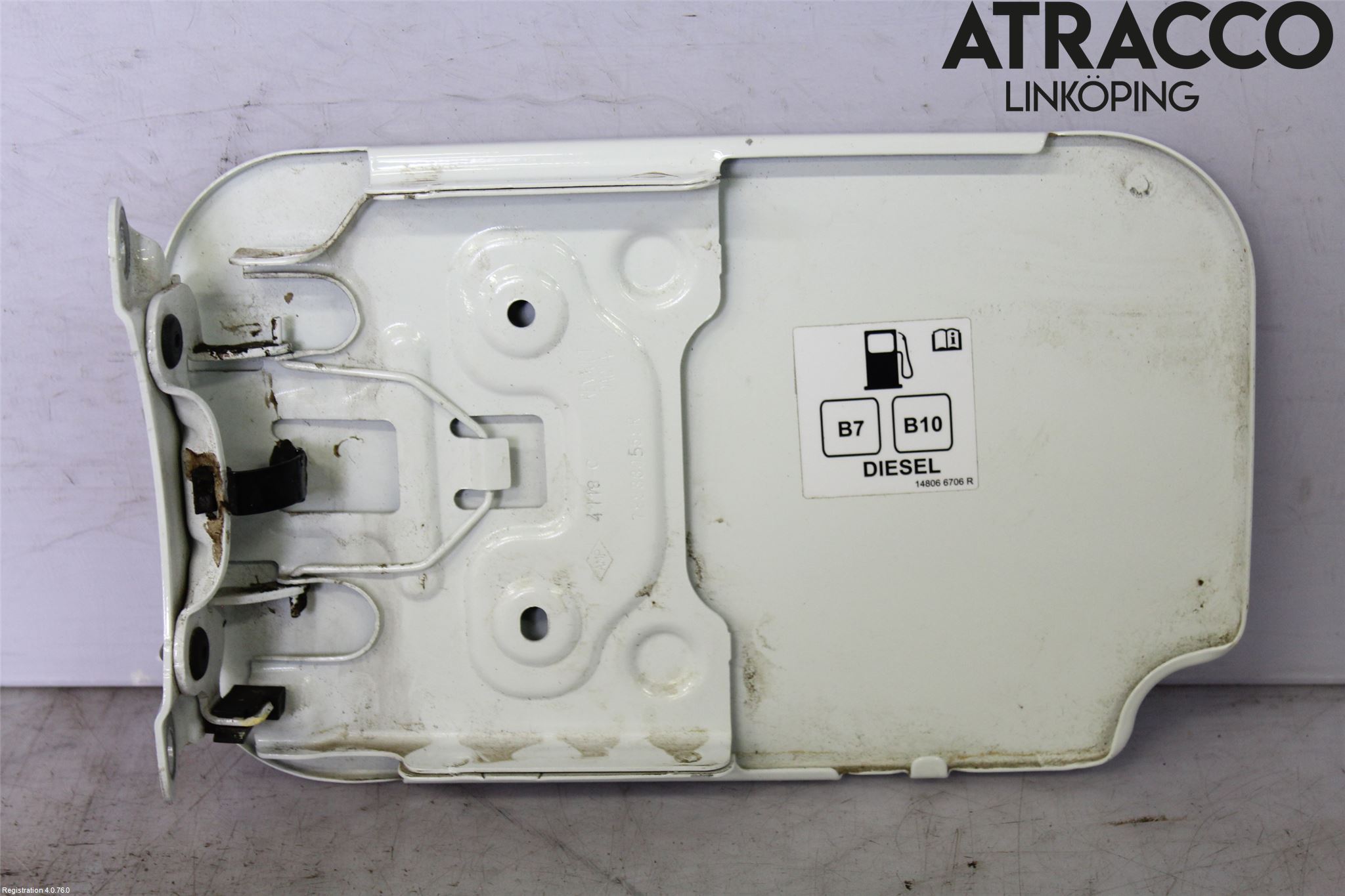 Dacia DOKKER 13- Drivstoff Tankluke