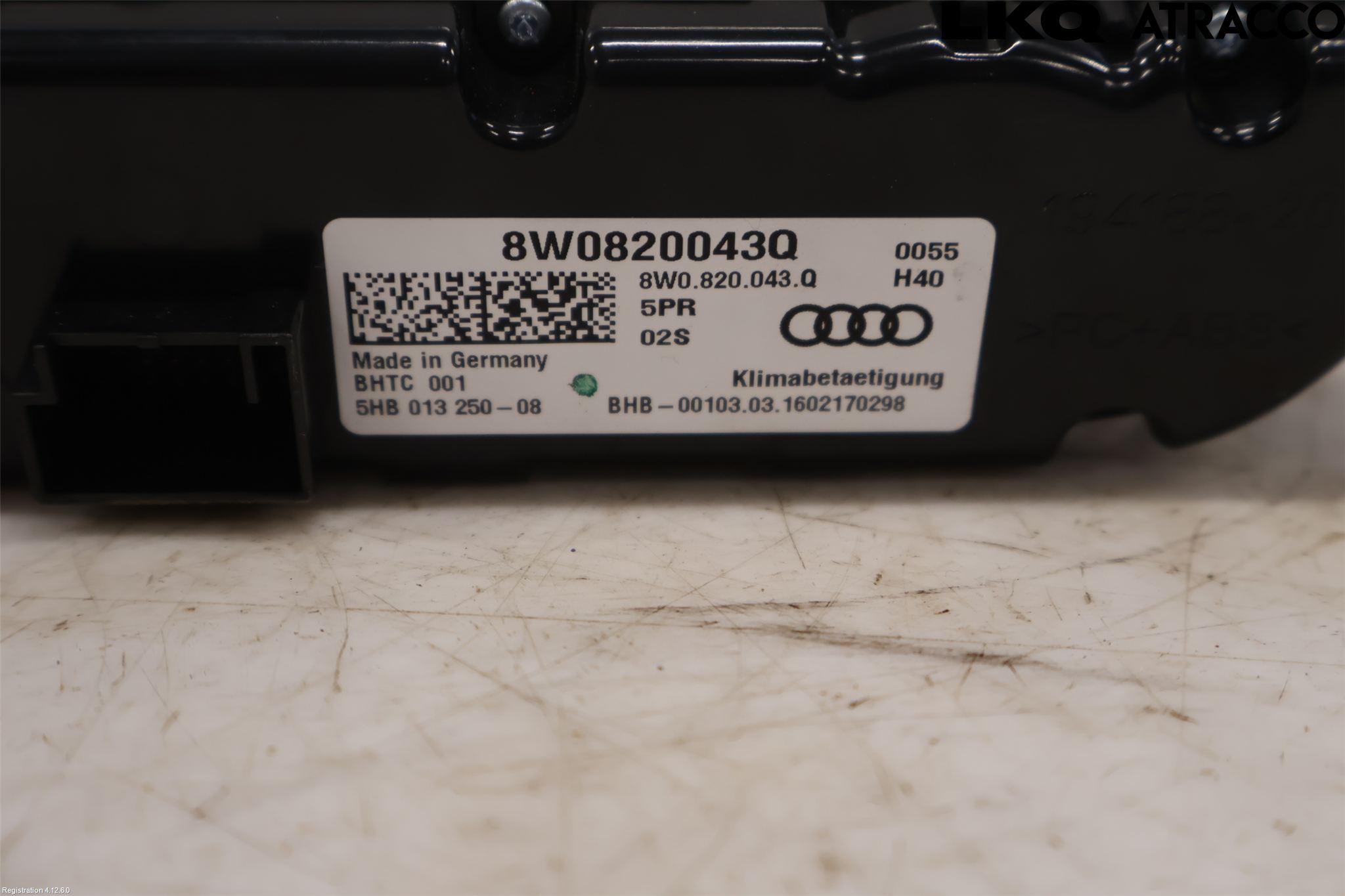 Audi A4/S4 B9 16-19 Varme Ac Betjening-Display