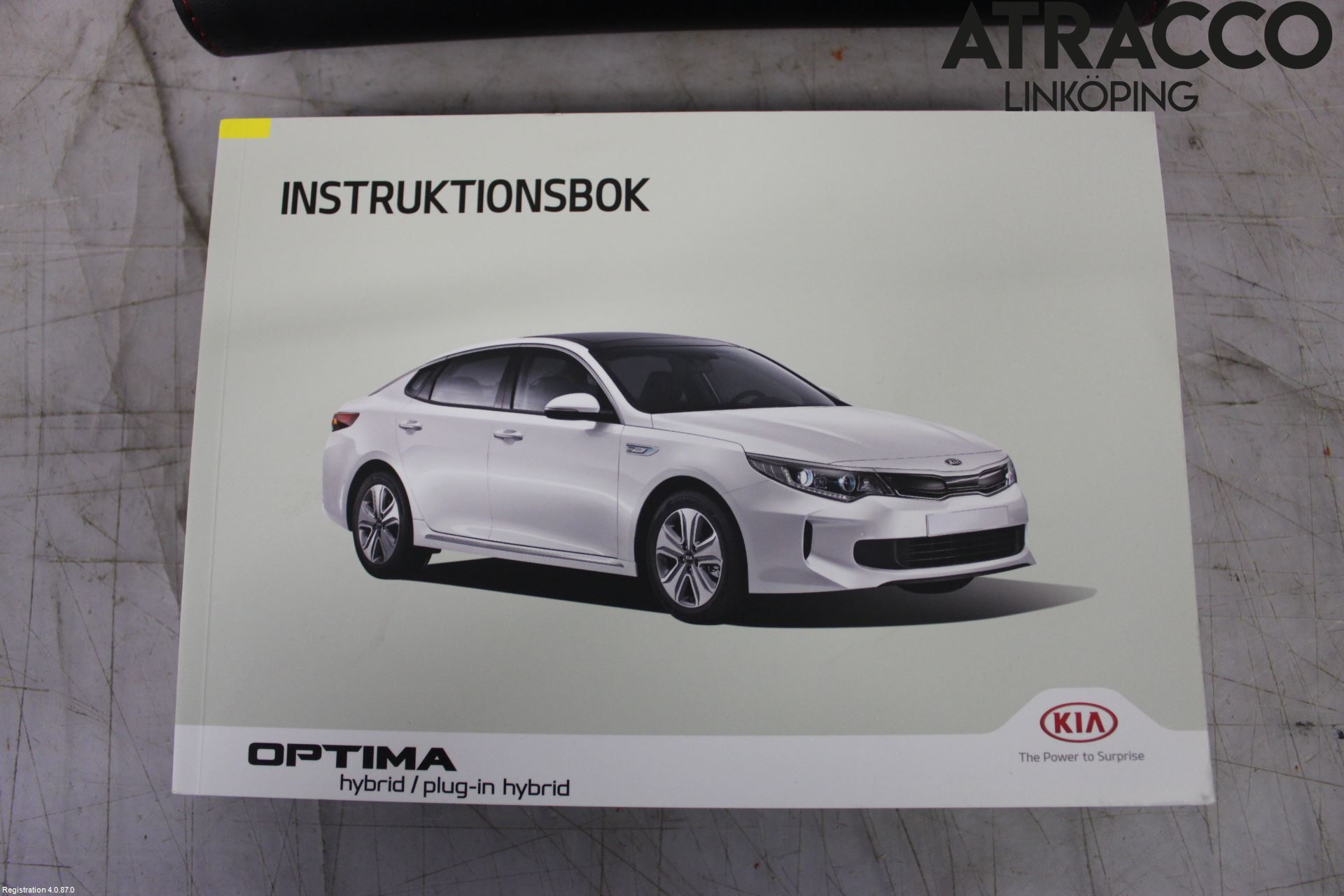Kia OPTIMA 16-20 Instruksjonsbok