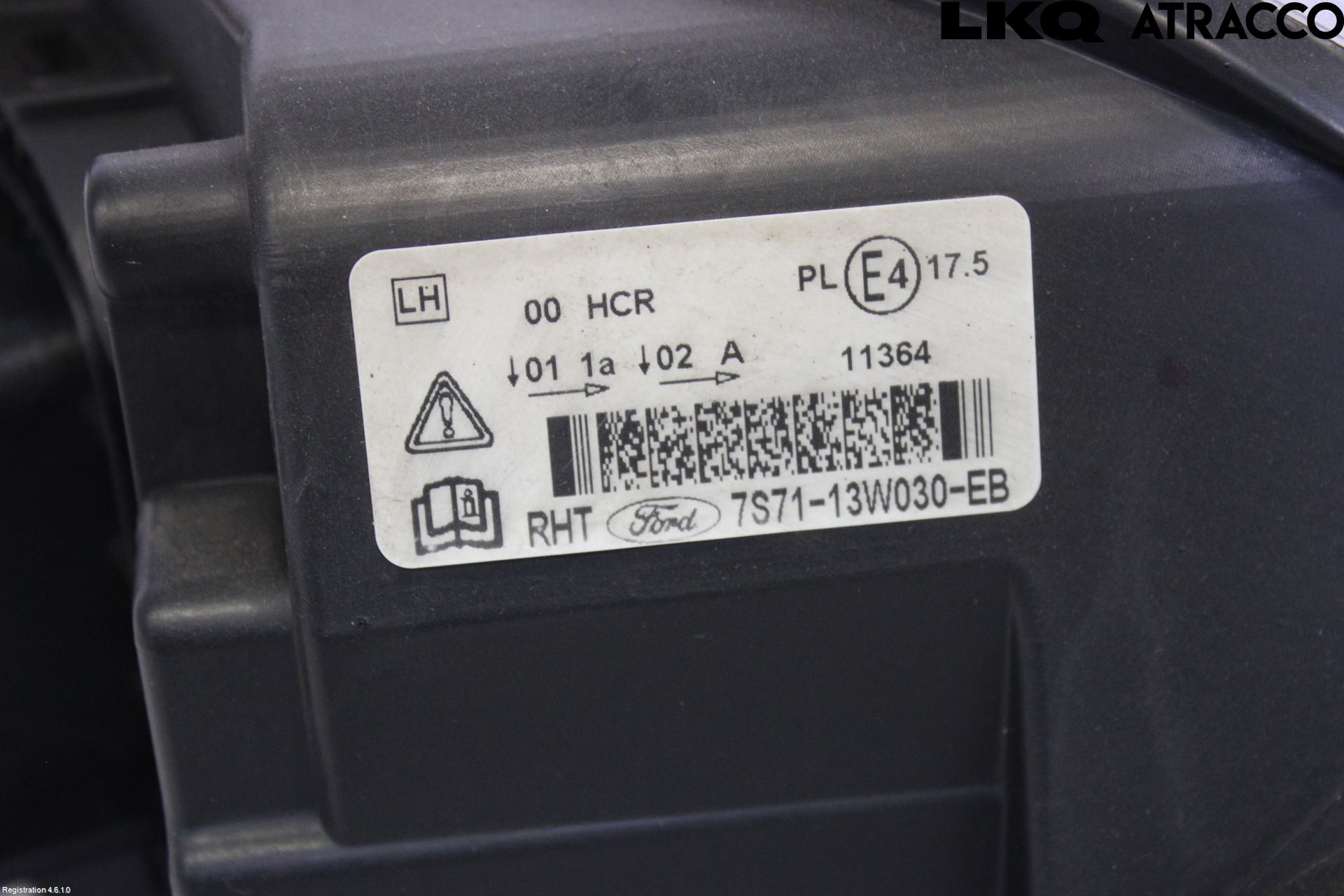 Ford MONDEO 07-15 Frontlykt Venstre