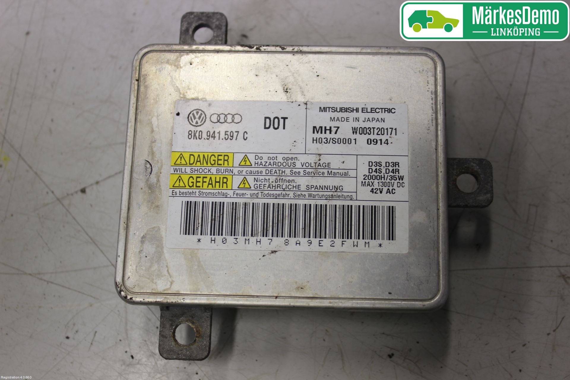 Audi A7/S7 4G 11-17 Styreenhet Xenon