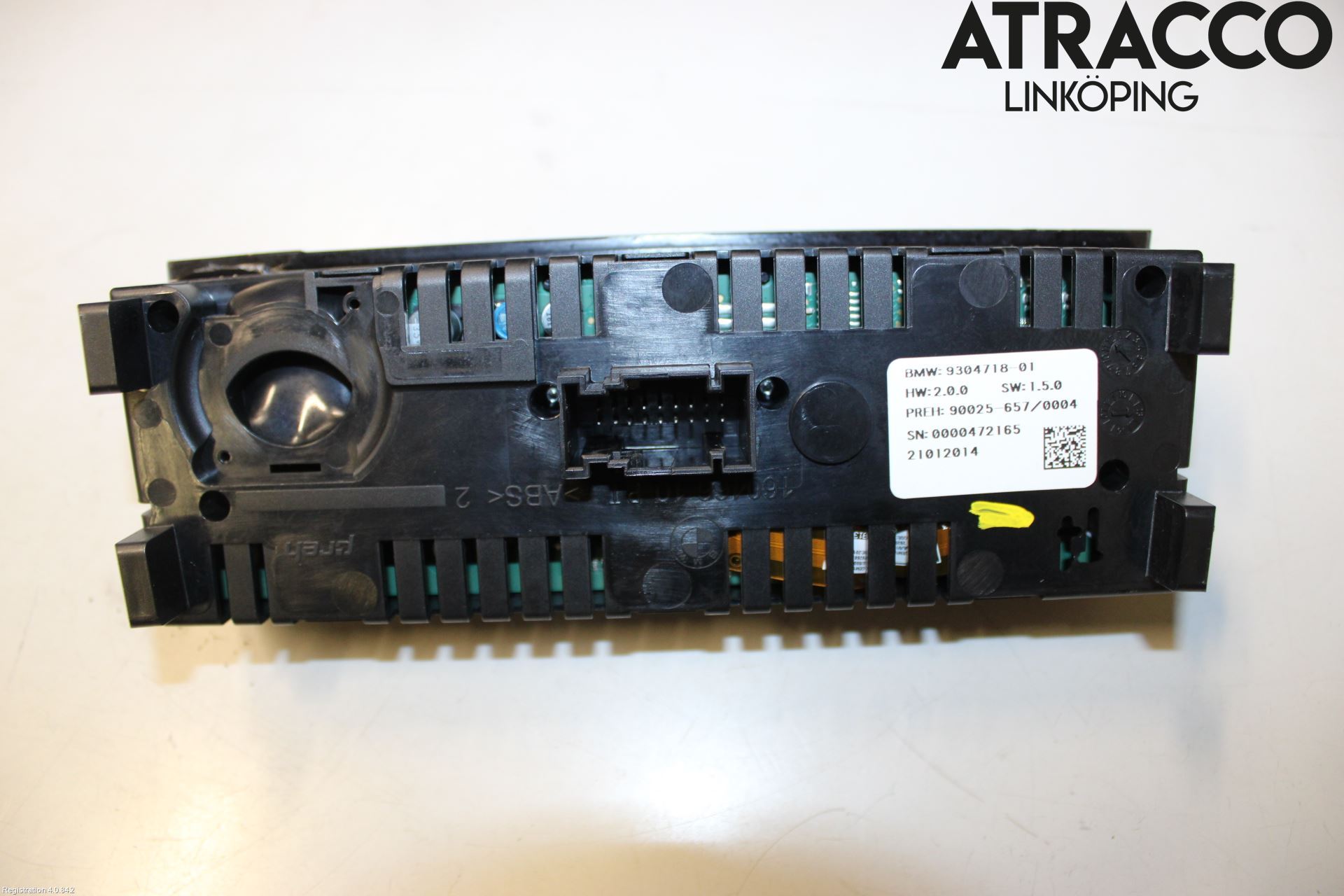 BMW 5 F10/F11/F18 09-17 Varme Ac Betjening-Display