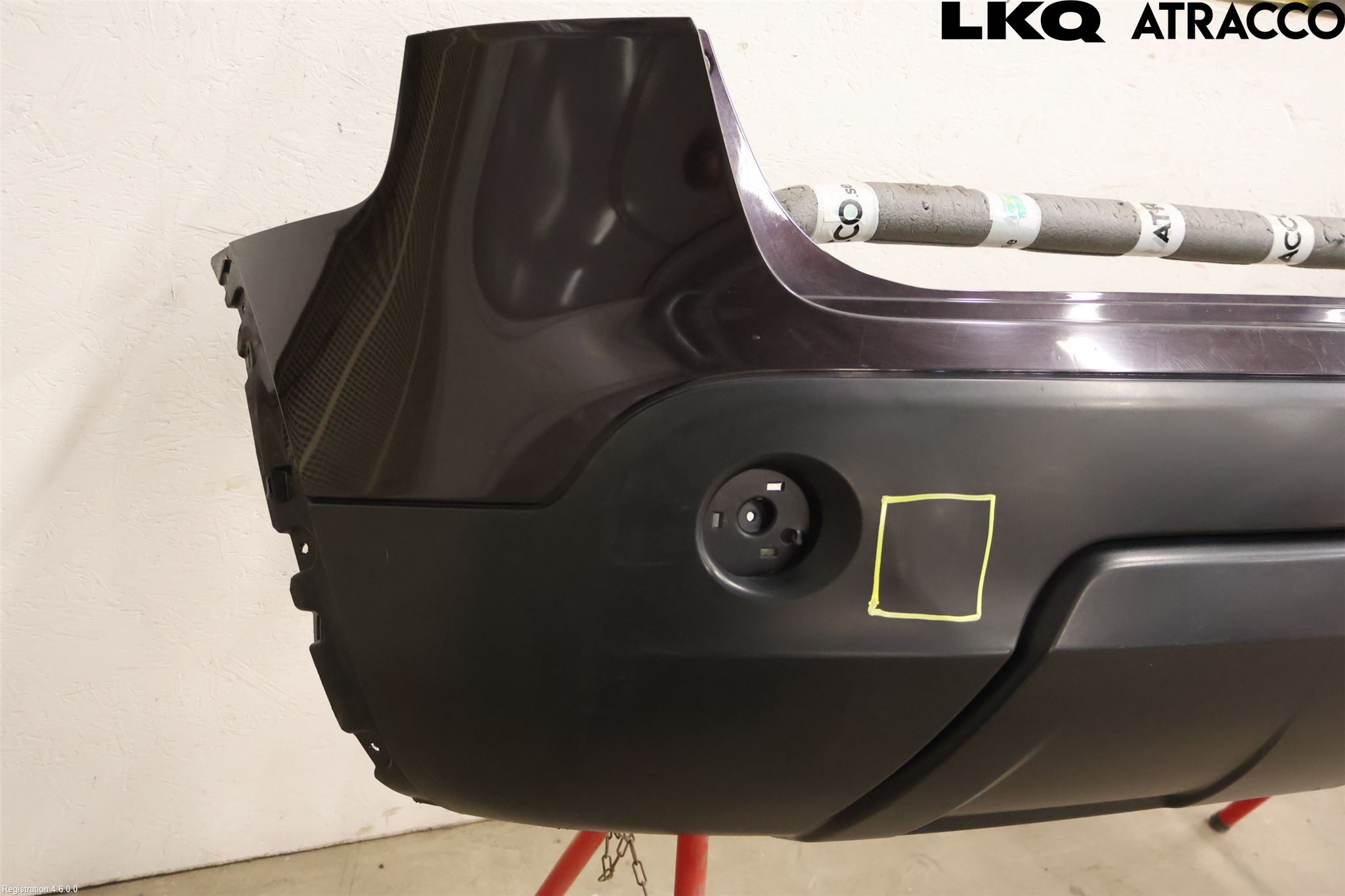 Nissan QASHQAI 10-14 Støtfanger Bak Overtrekk