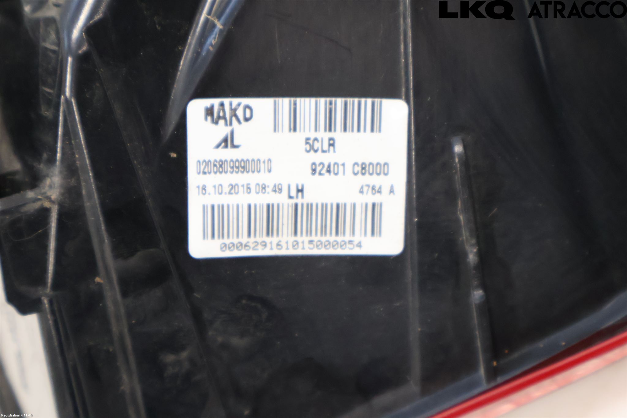 Hyundai i20 GB 15-20 Baklykt Venstre