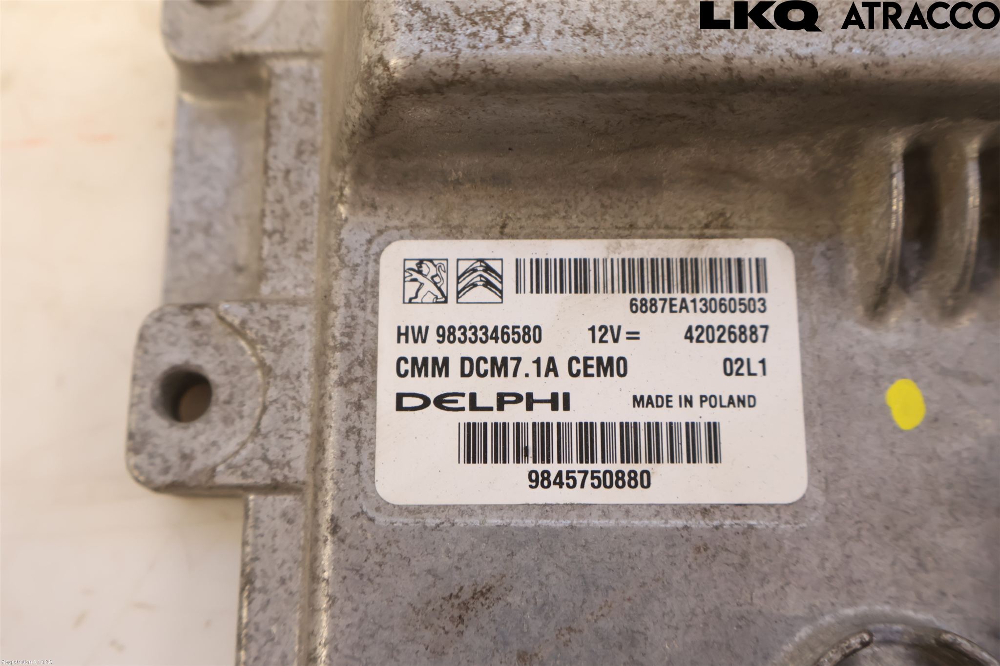 Opel VIVARO 20- Styreenhet Dieselpumpe