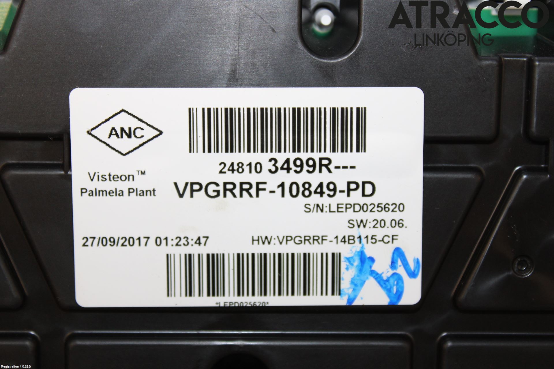 Renault CAPTUR 13-19 Instr Kombinert