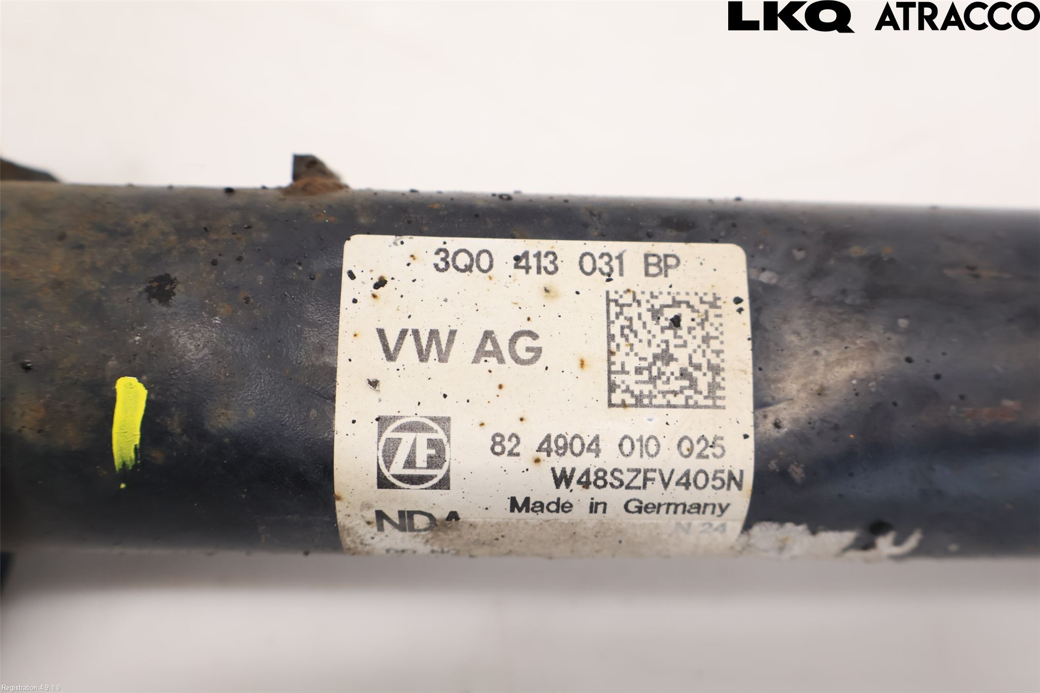 Volkswagen VW PASSAT 15-19 Fjærbein Foran Venstre