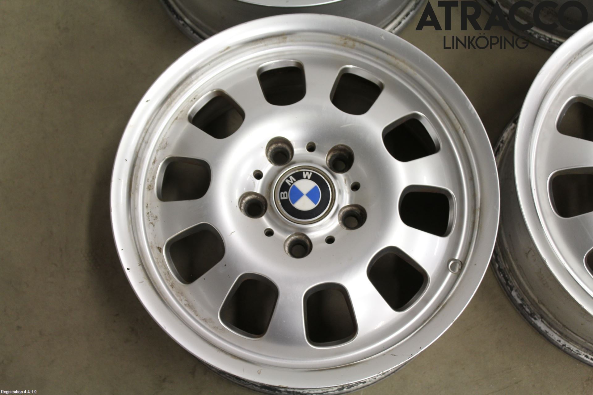 BMW 3 E46      98-05 Felg Aluminium Sett 4Stk