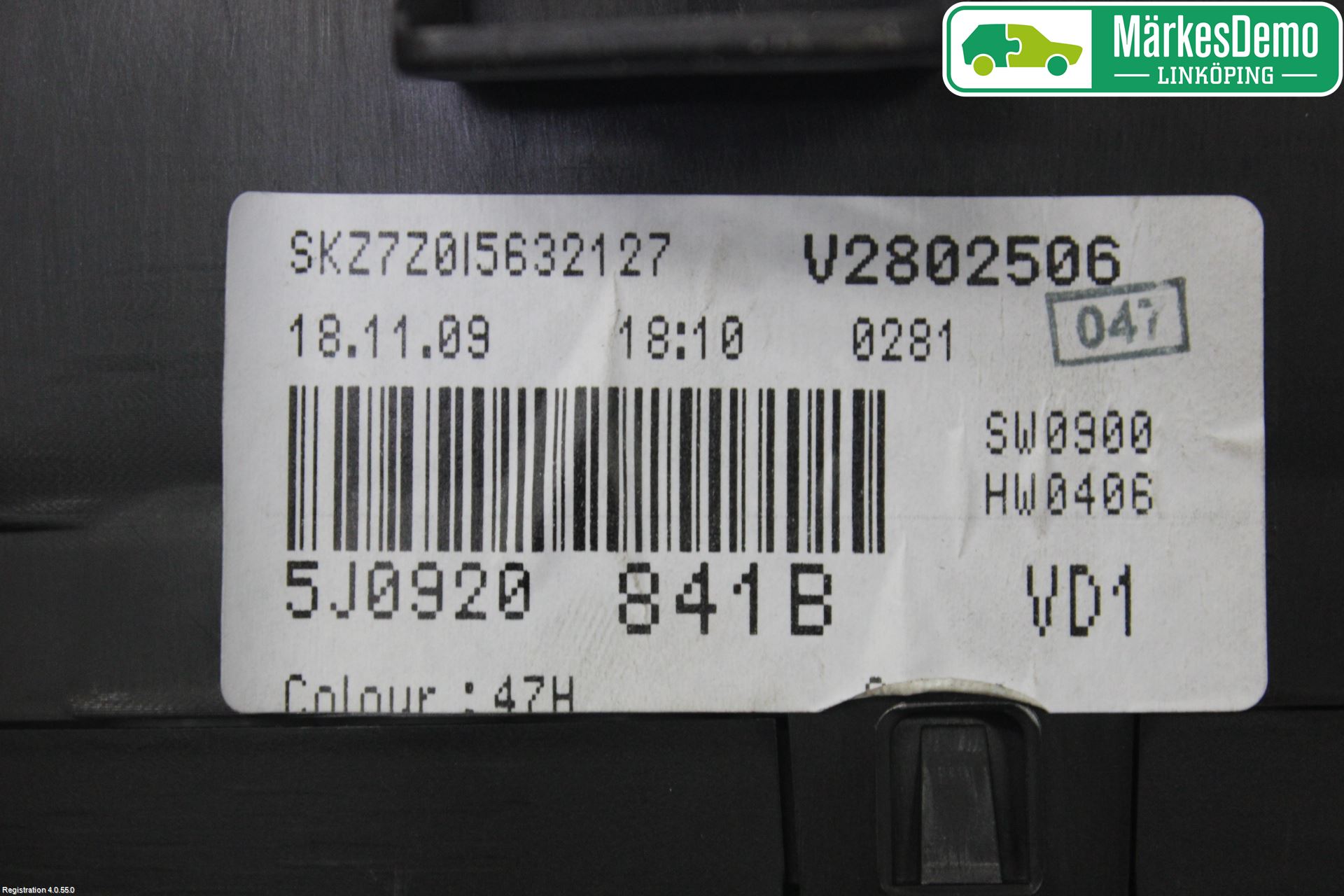 Skoda FABIA 07-14 Instr Kombinert