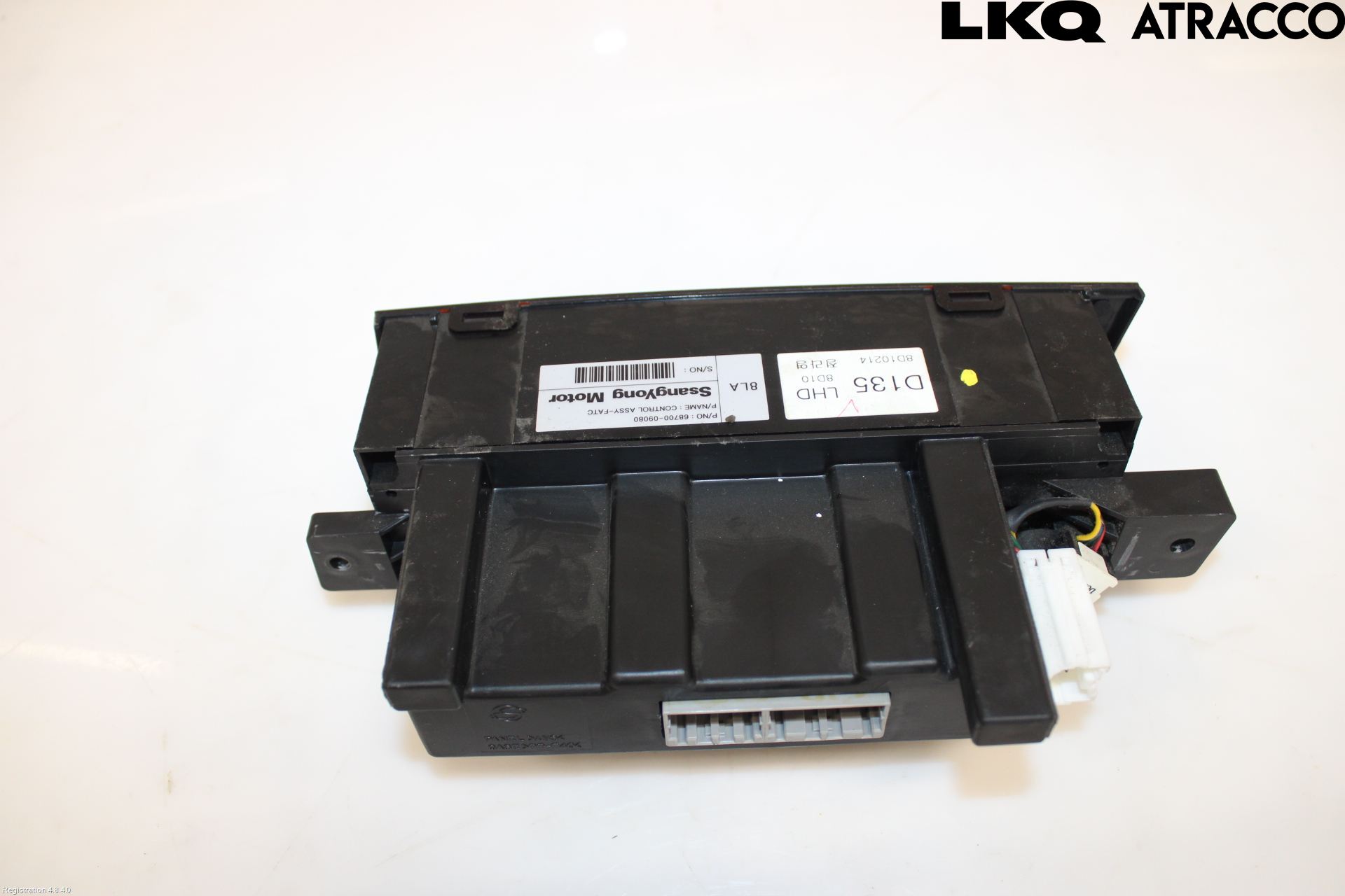 SsangYong SSANG YONG ACTYON/SPORT 06-17 Varme Ac Betjening-Display