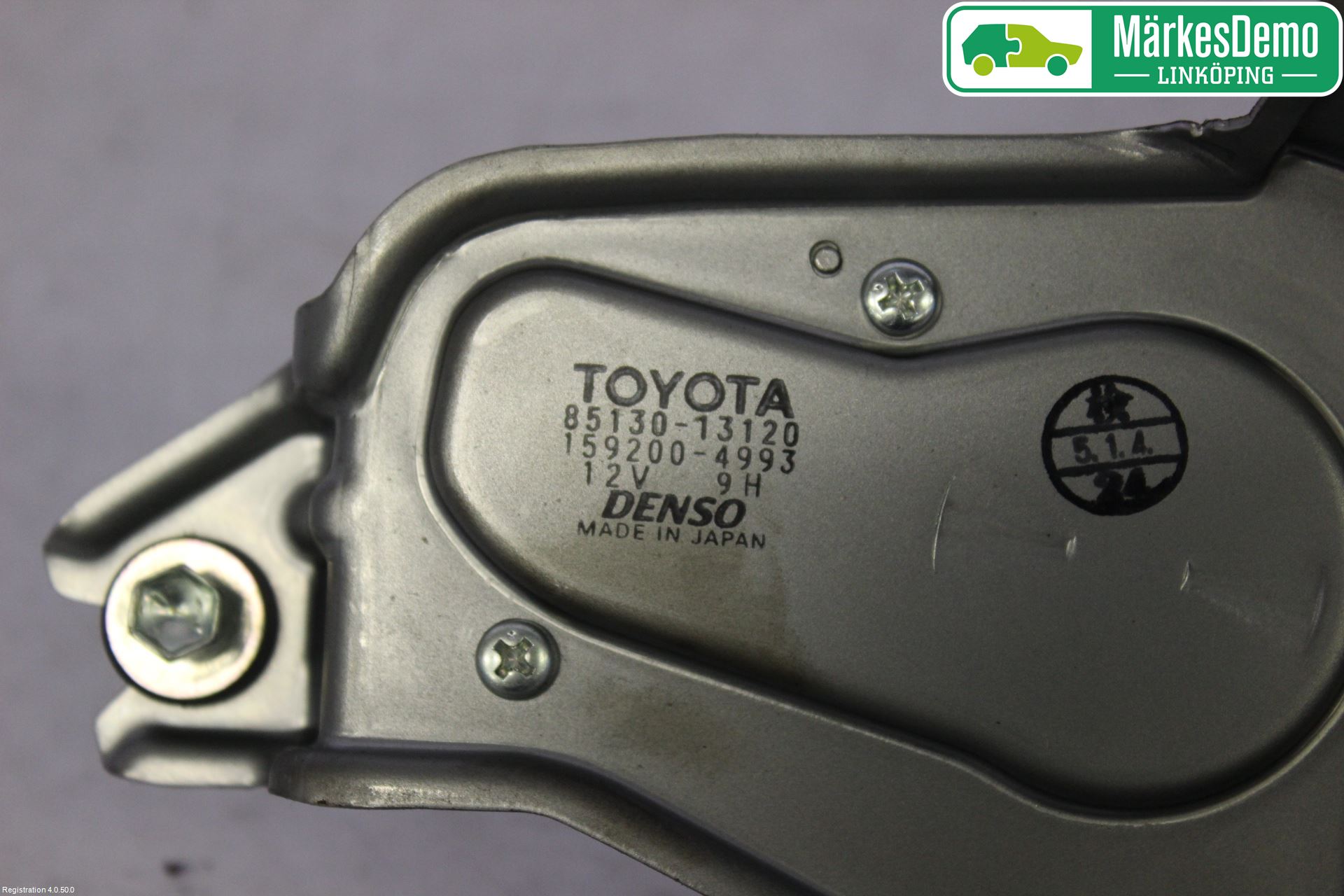 Toyota COROLLA 02-07 Viskermotor Bakluke