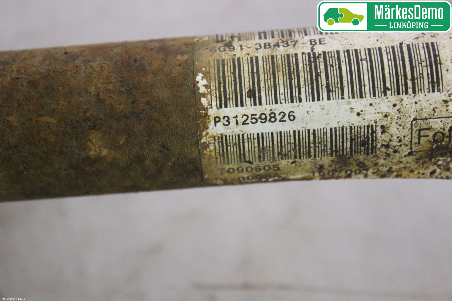 Ford MONDEO 07-15 Drivaksel Foran Kompl Venstre
