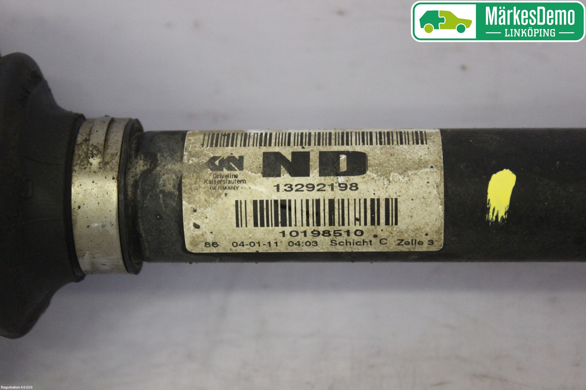 Saab 9-5 10-12 Drivaksel Foran Kompl Venstre