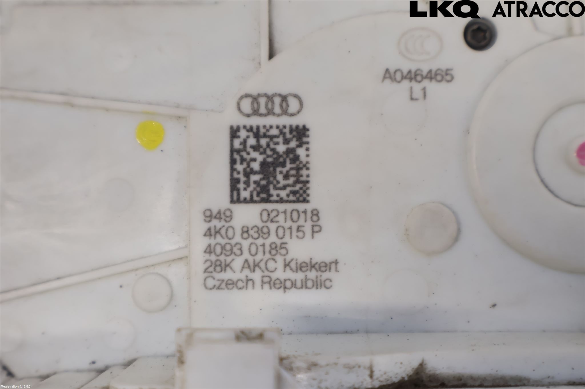 Audi A6 F2/C8 19- Dørlås - Låsekasse