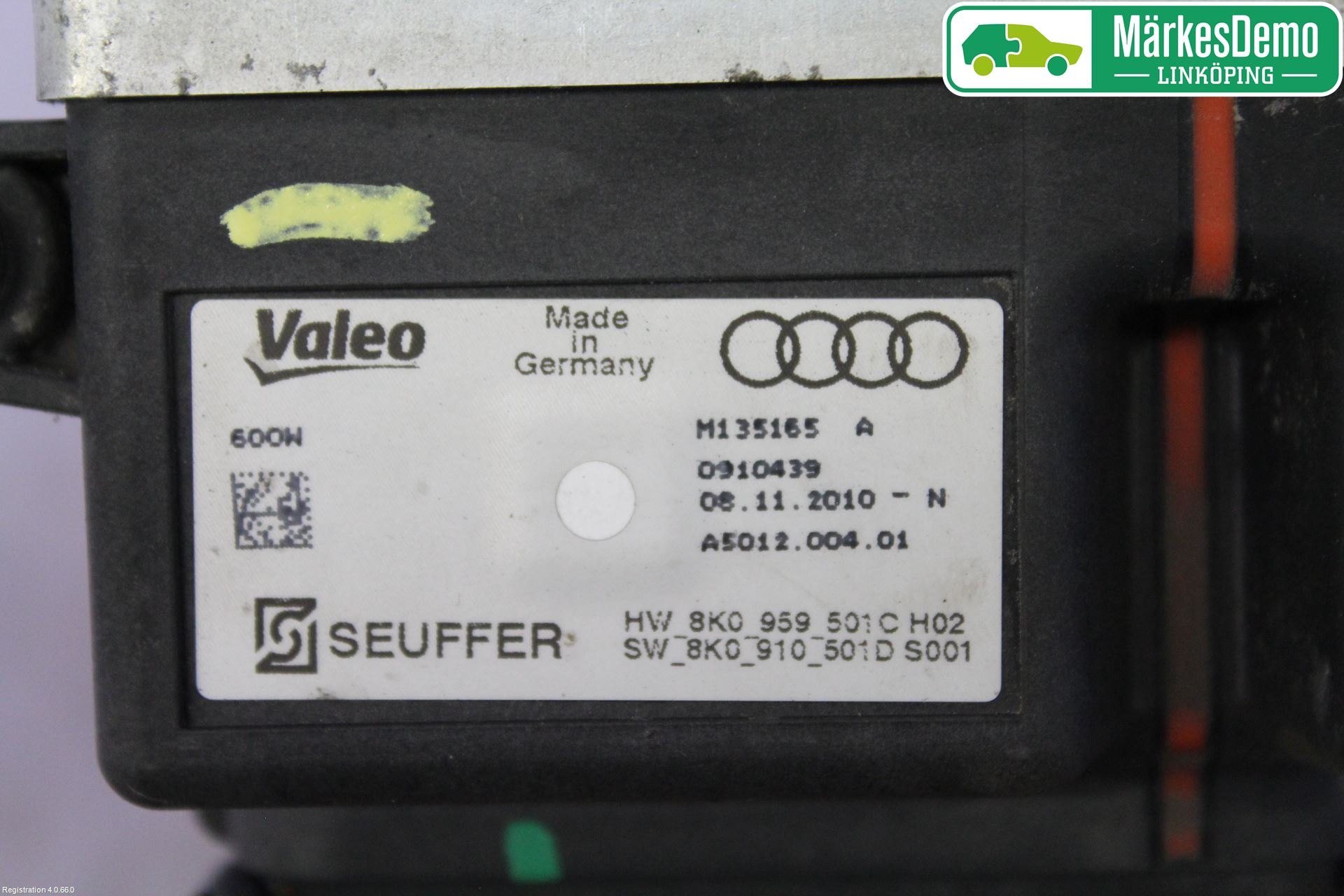 Audi A7/S7 4G 11-17 Rele Kjølevifte