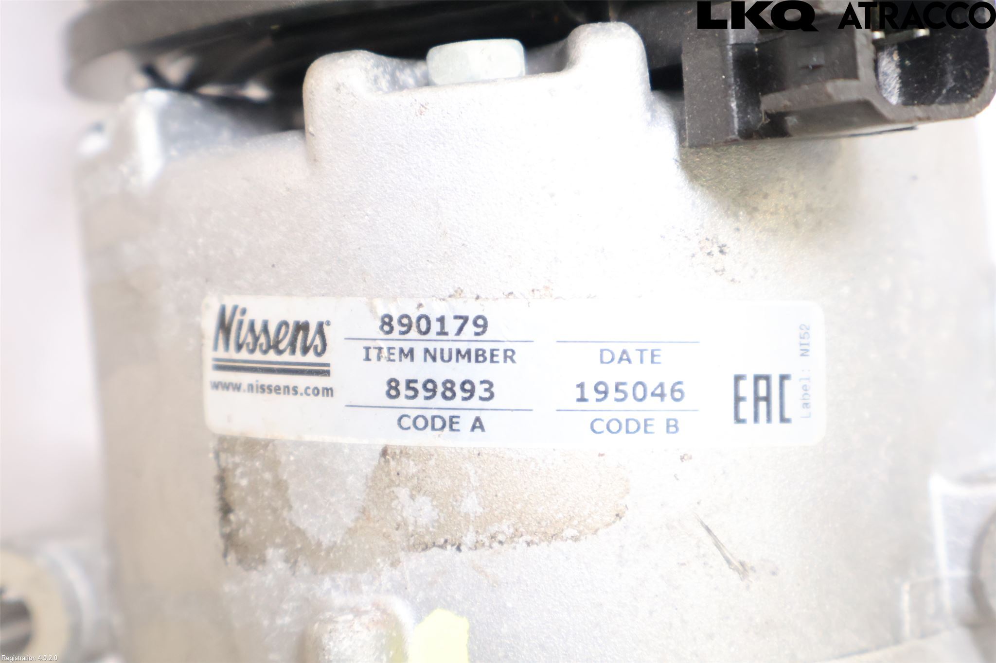 Mercedes-Benz MB C-KLASS (W204) 07-15 Varme Ac Kompressor