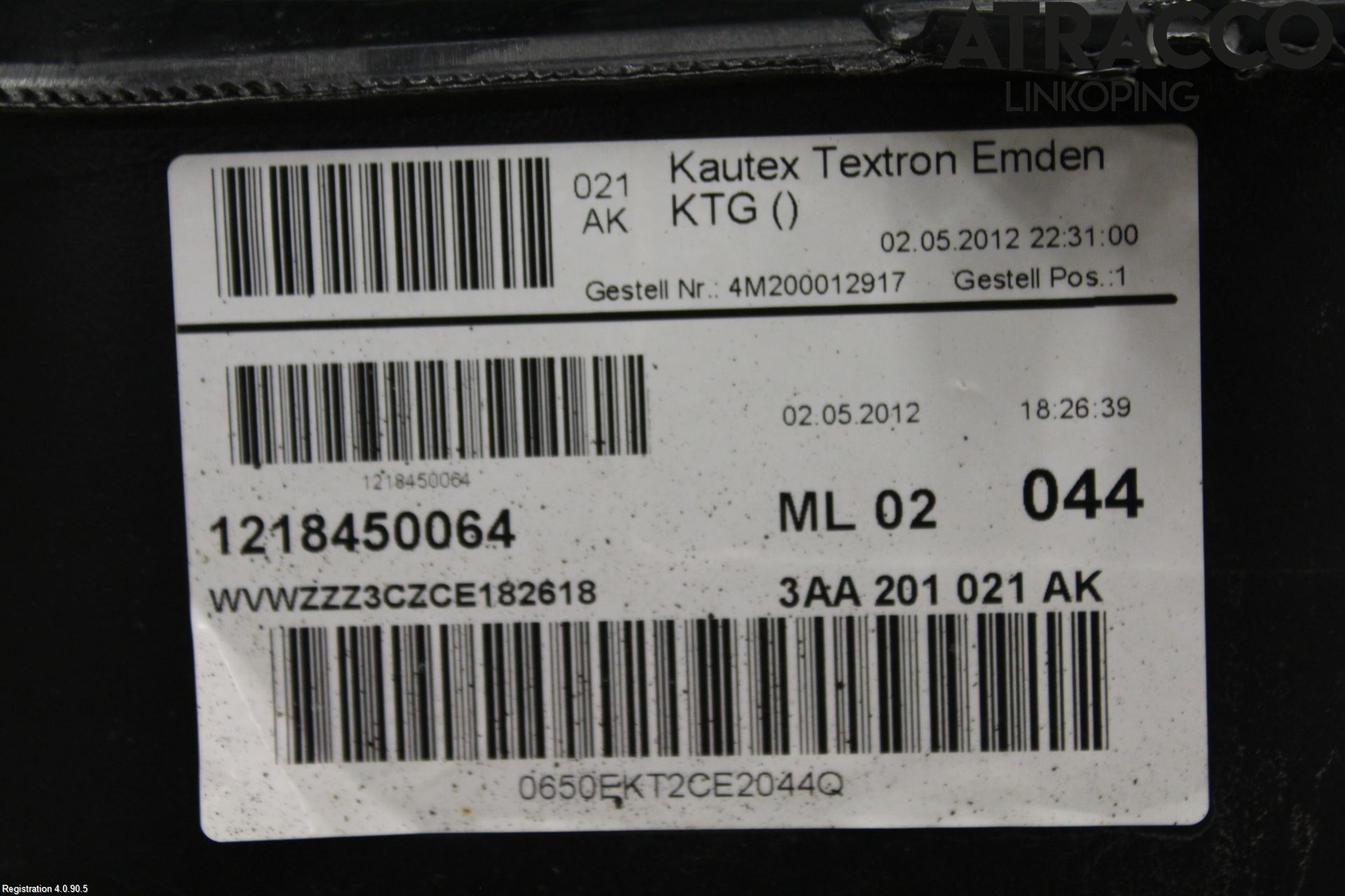 Volkswagen VW PASSAT 11-14 Drivstofftank Diesel