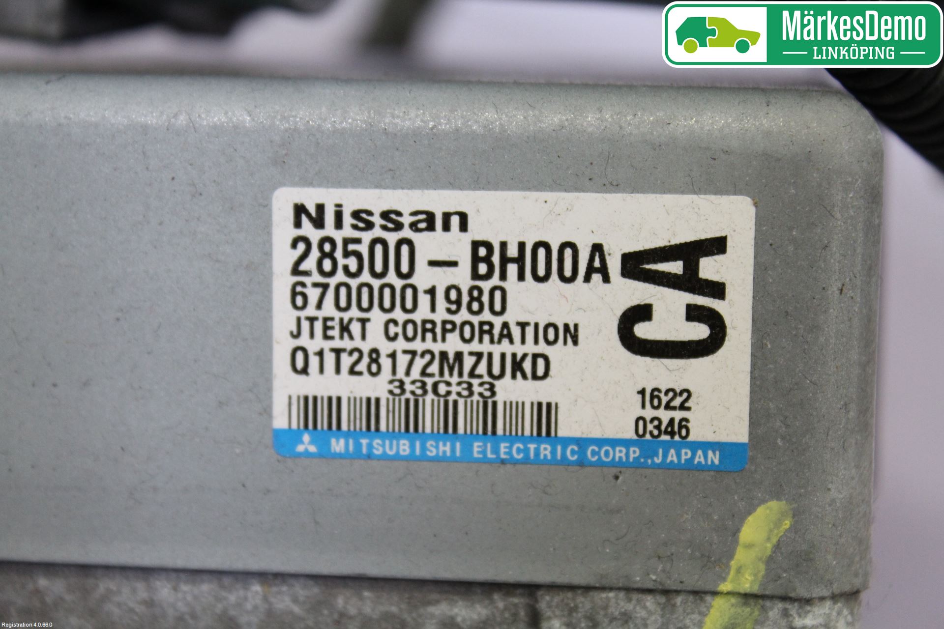 Nissan NOTE E11 06-14 Rattakselaggregat Innebygd Servo