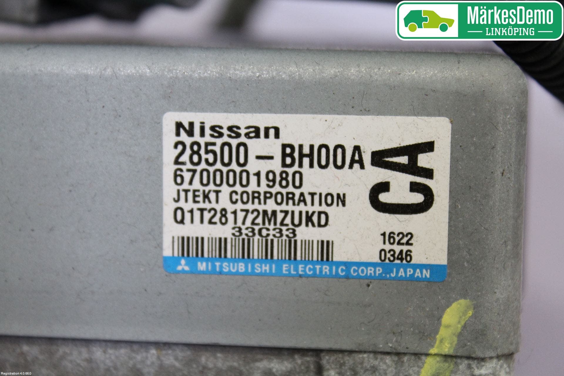 Nissan NOTE E11 06-14 Rattakselaggregat Innebygd Servo