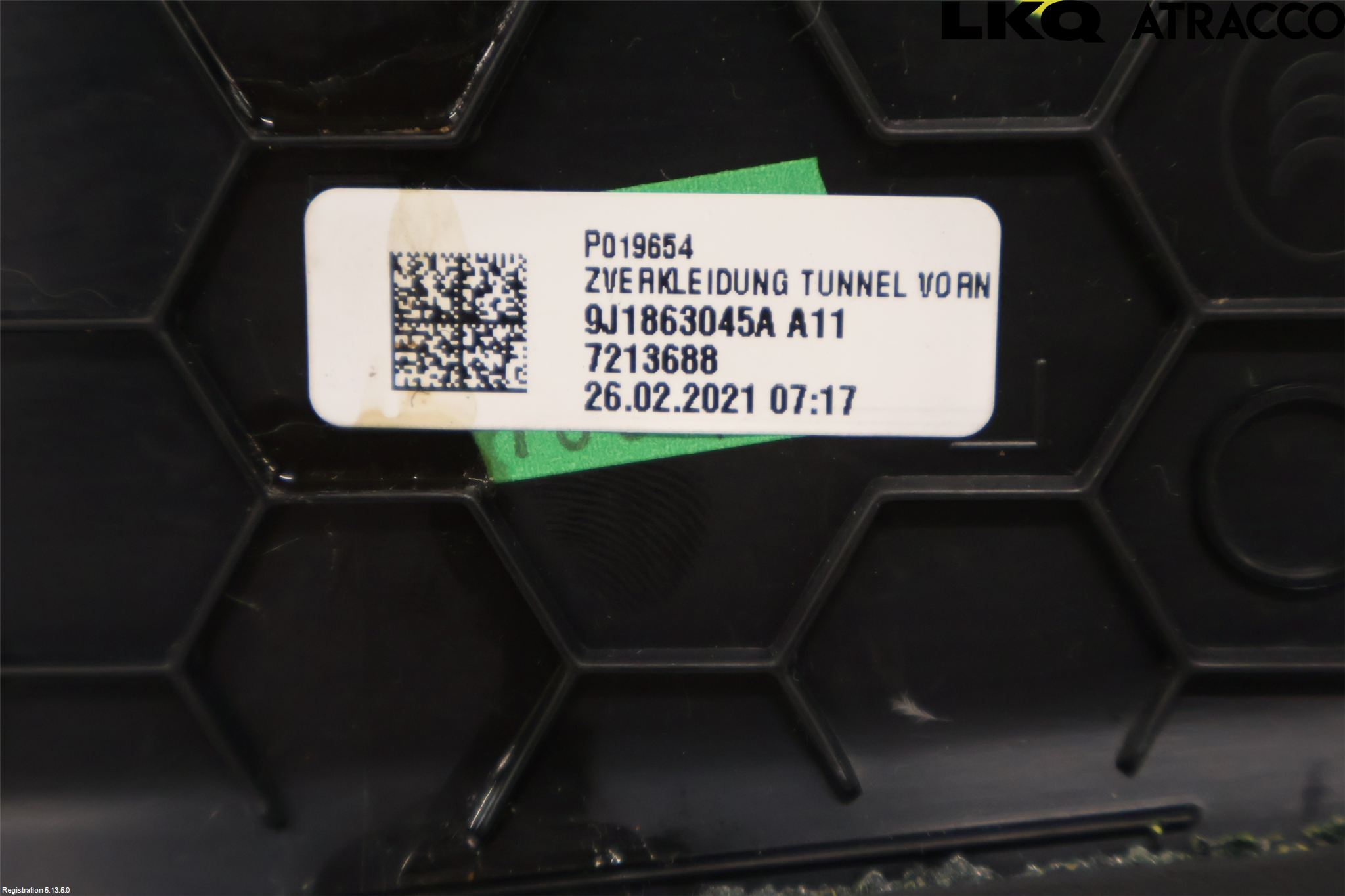 Porsche TAYCAN 20- Innr Sidetrekk-Deksel