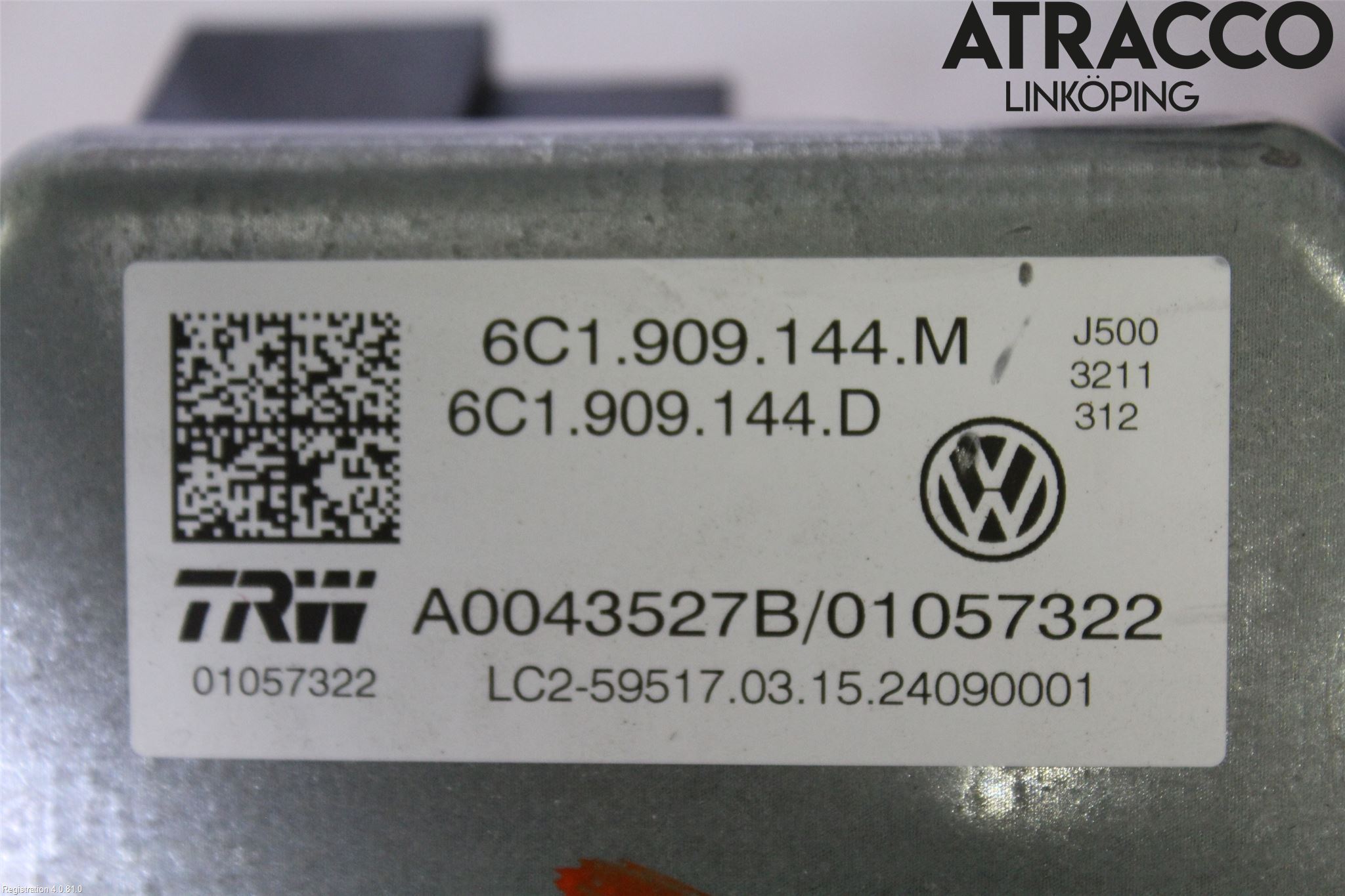 Skoda FABIA 15-21 Rattakselaggregat Innebygd Servo