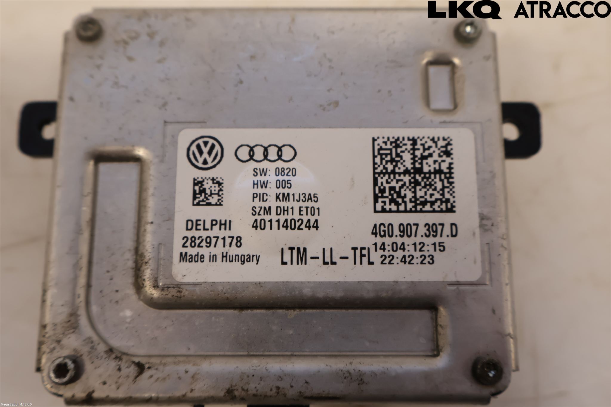 Audi A4 12-15 Styreenhet Xenon
