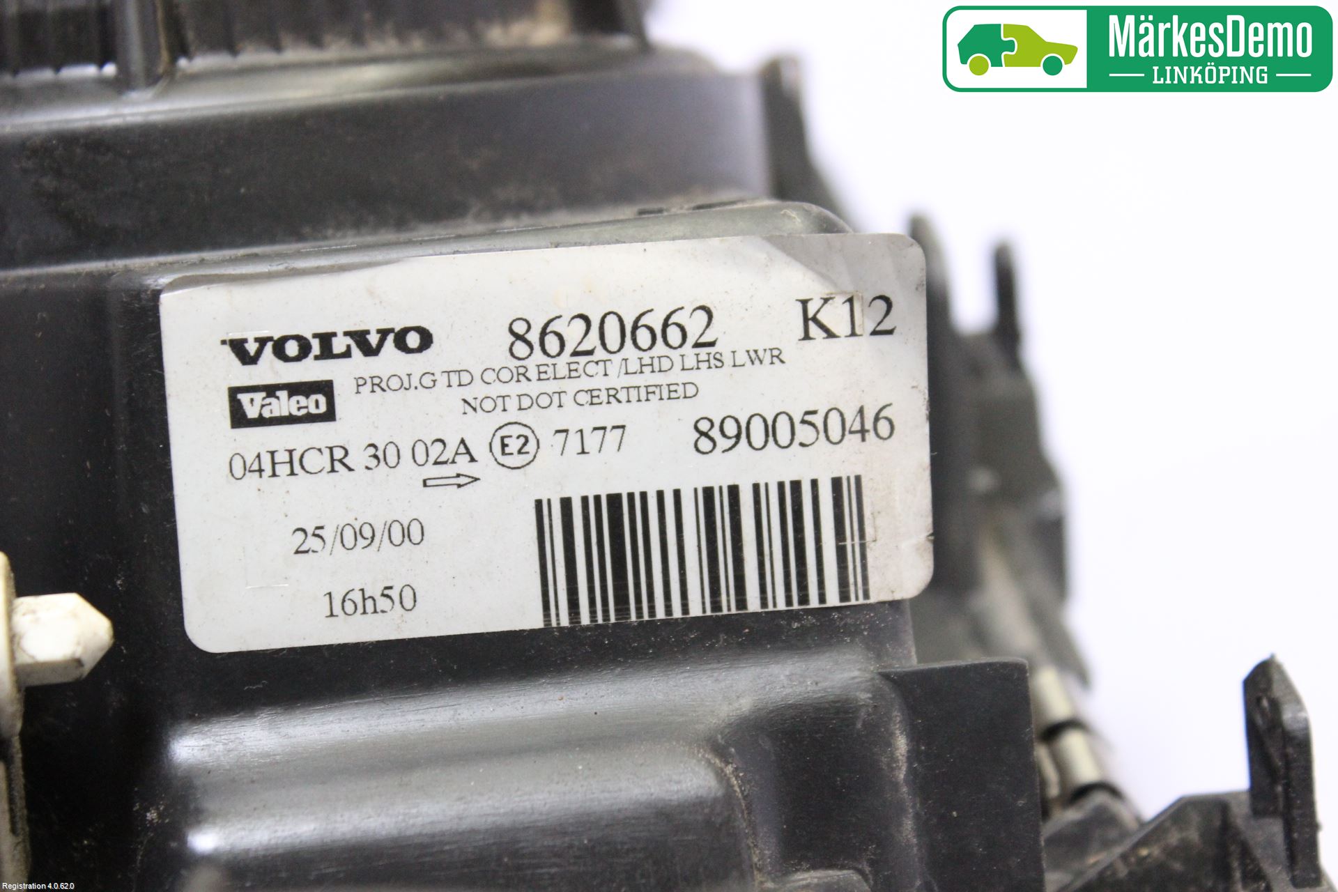 Volvo S80 99-03 Frontlykt Venstre