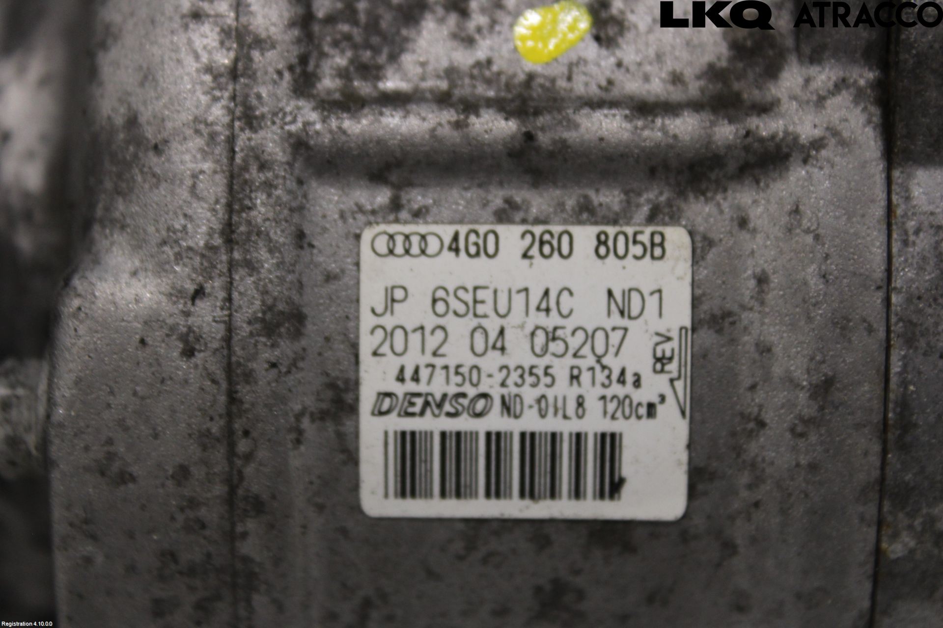 Audi A7/S7 4G 11-17 Varme Ac Kompressor