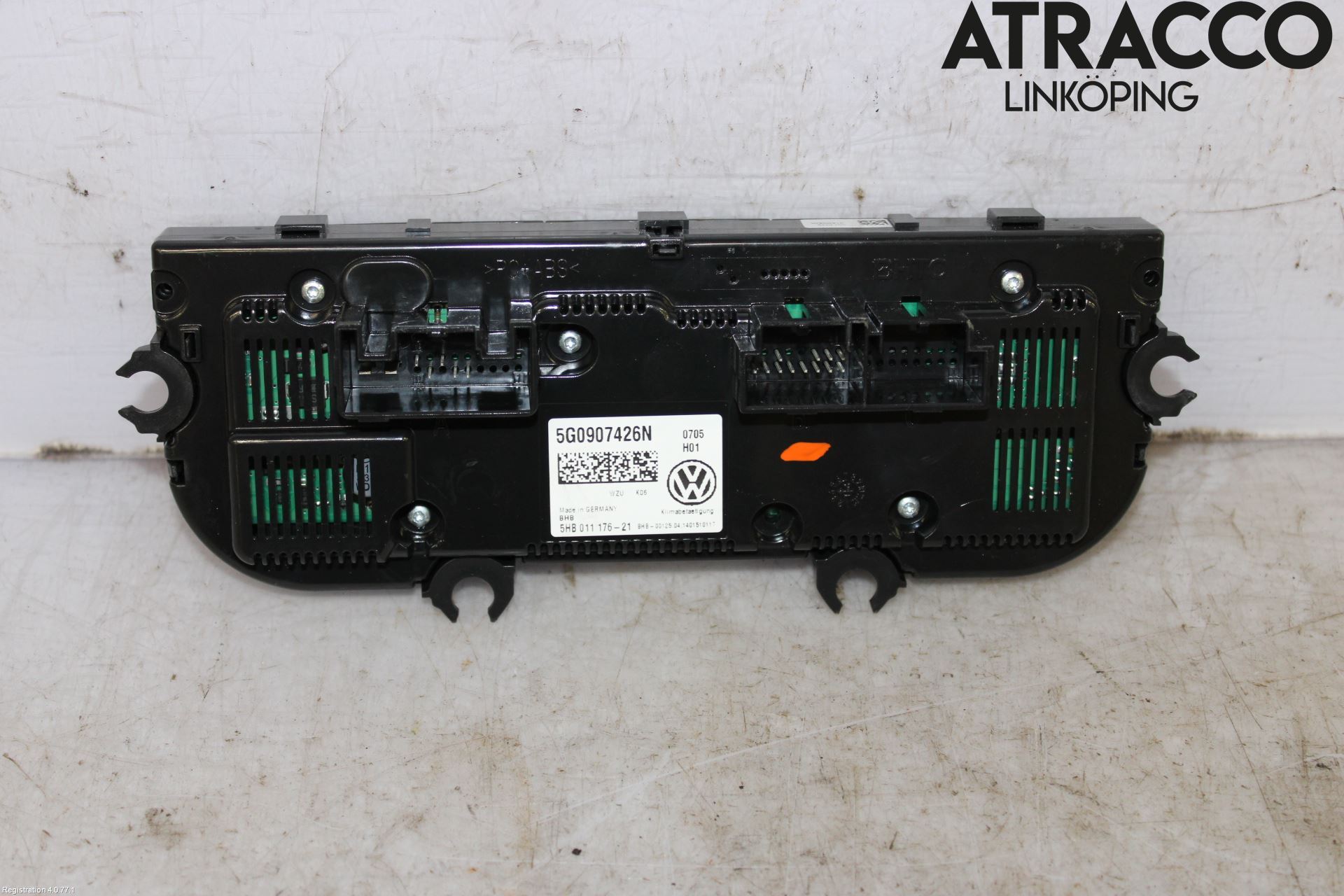 Volkswagen VW GOLF / E-GOLF VII 13-20 Varme Ac Betjening-Display