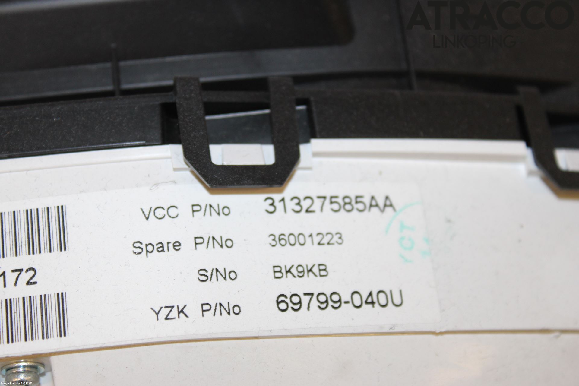 Volvo V60 11-13 Instr Kombinert